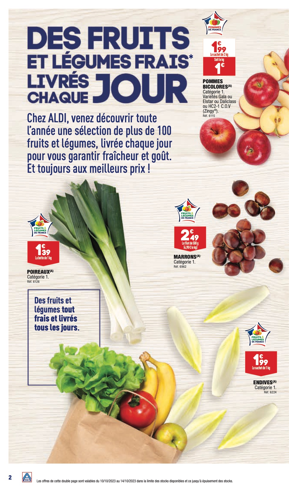 Catalogue ALDI 10 – 16 Octobre 2023 Page 4