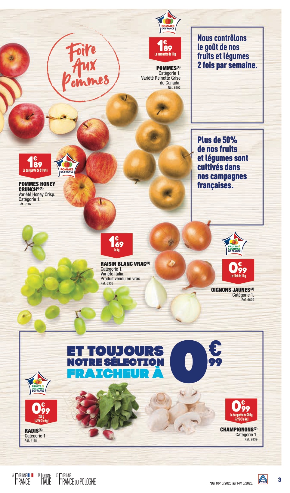 Catalogue ALDI 10 – 16 Octobre 2023 Page 5