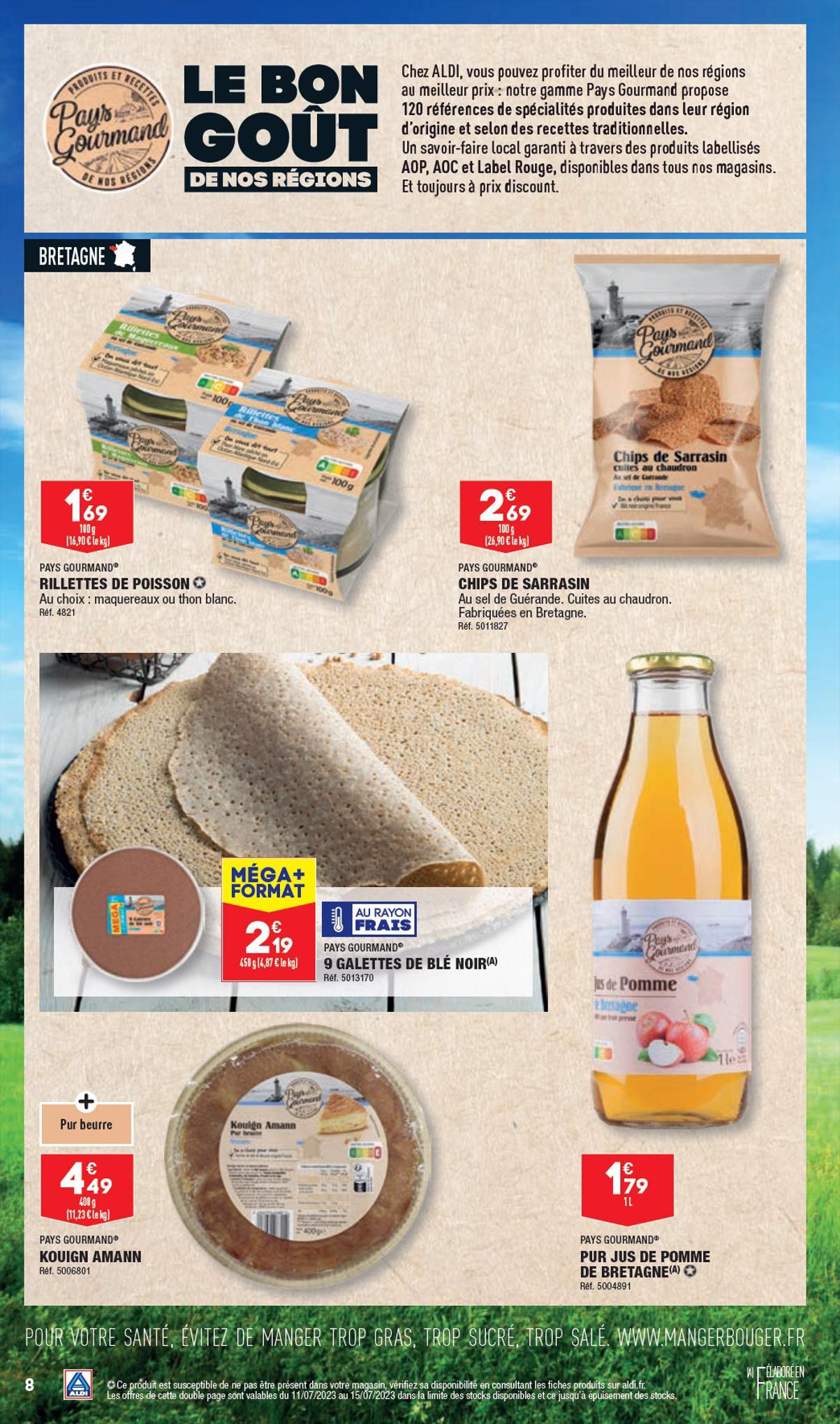 Catalogue ALDI 11 – 17 Juillet 2023 Page 10