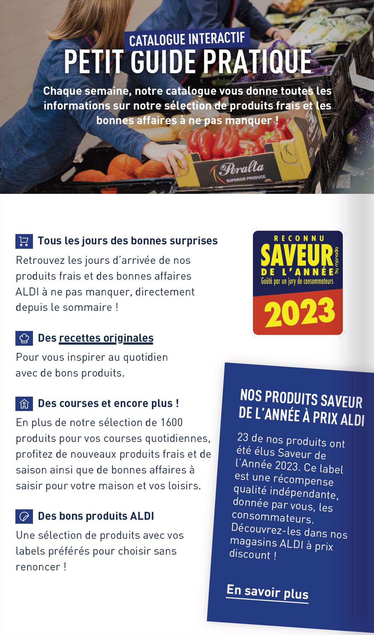 Catalogue ALDI 11 – 17 Juillet 2023 Page 2
