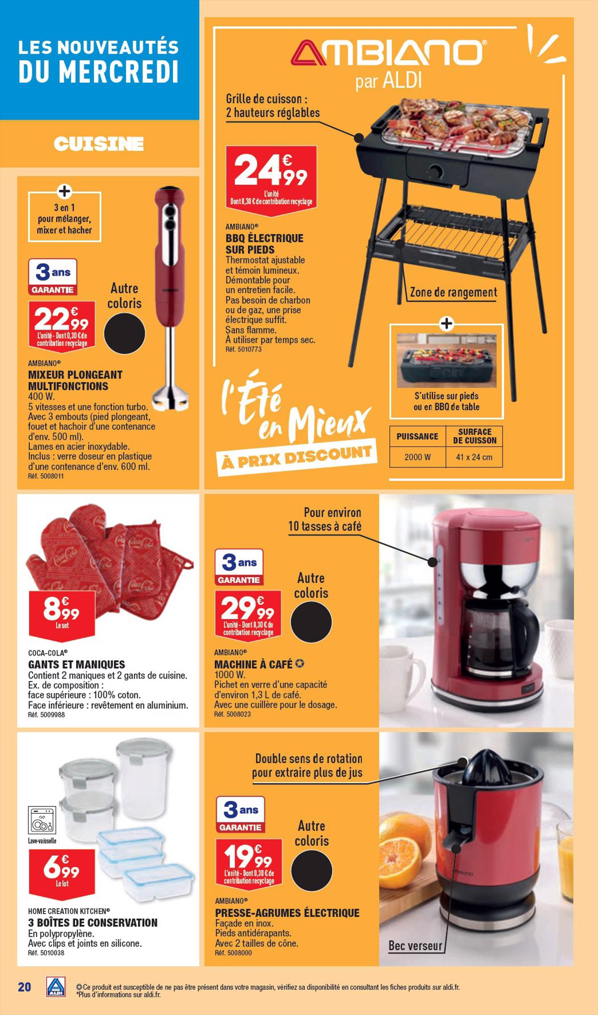 Catalogue ALDI 11 – 17 Juillet 2023 Page 22