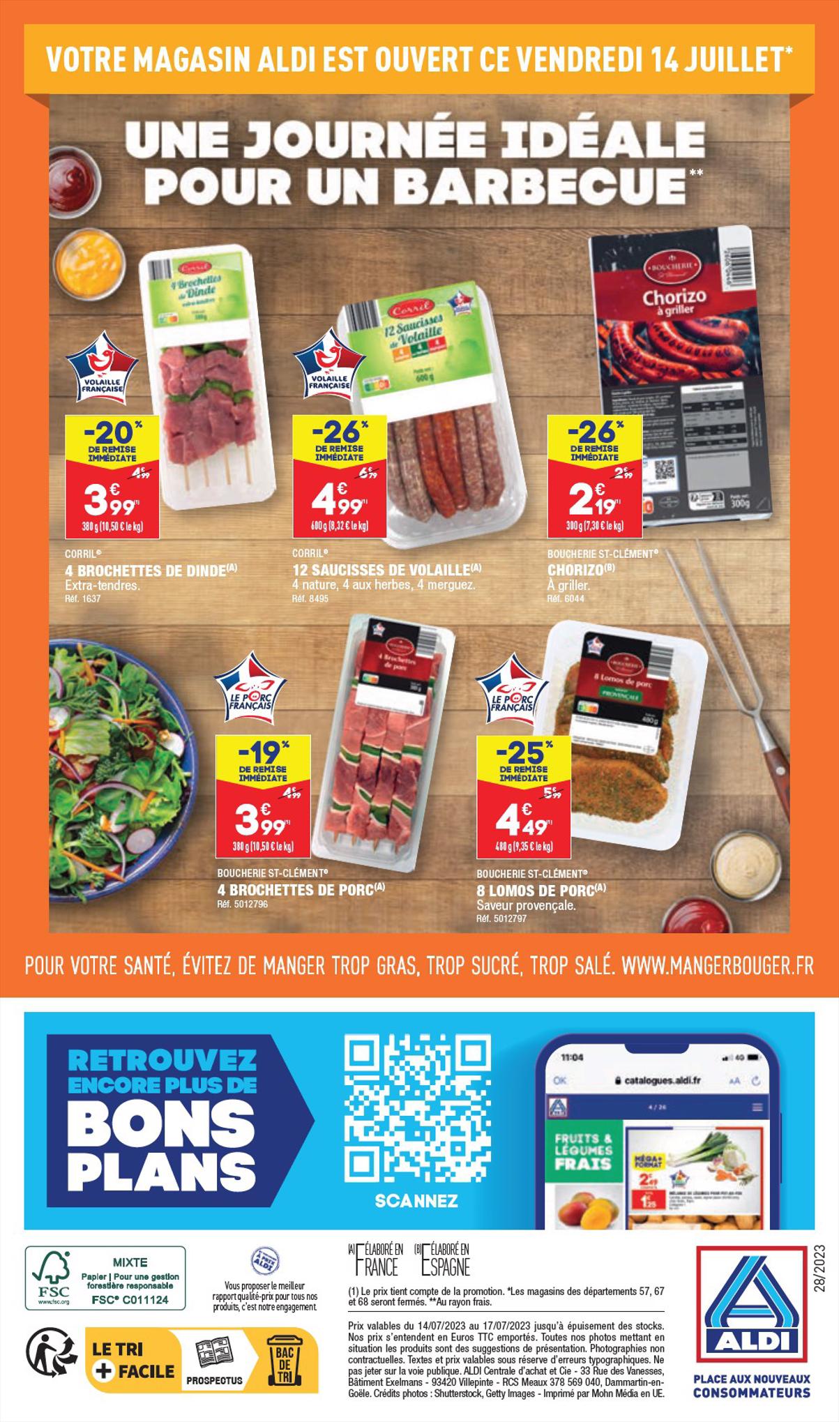 Catalogue ALDI 11 – 17 Juillet 2023 Page 30