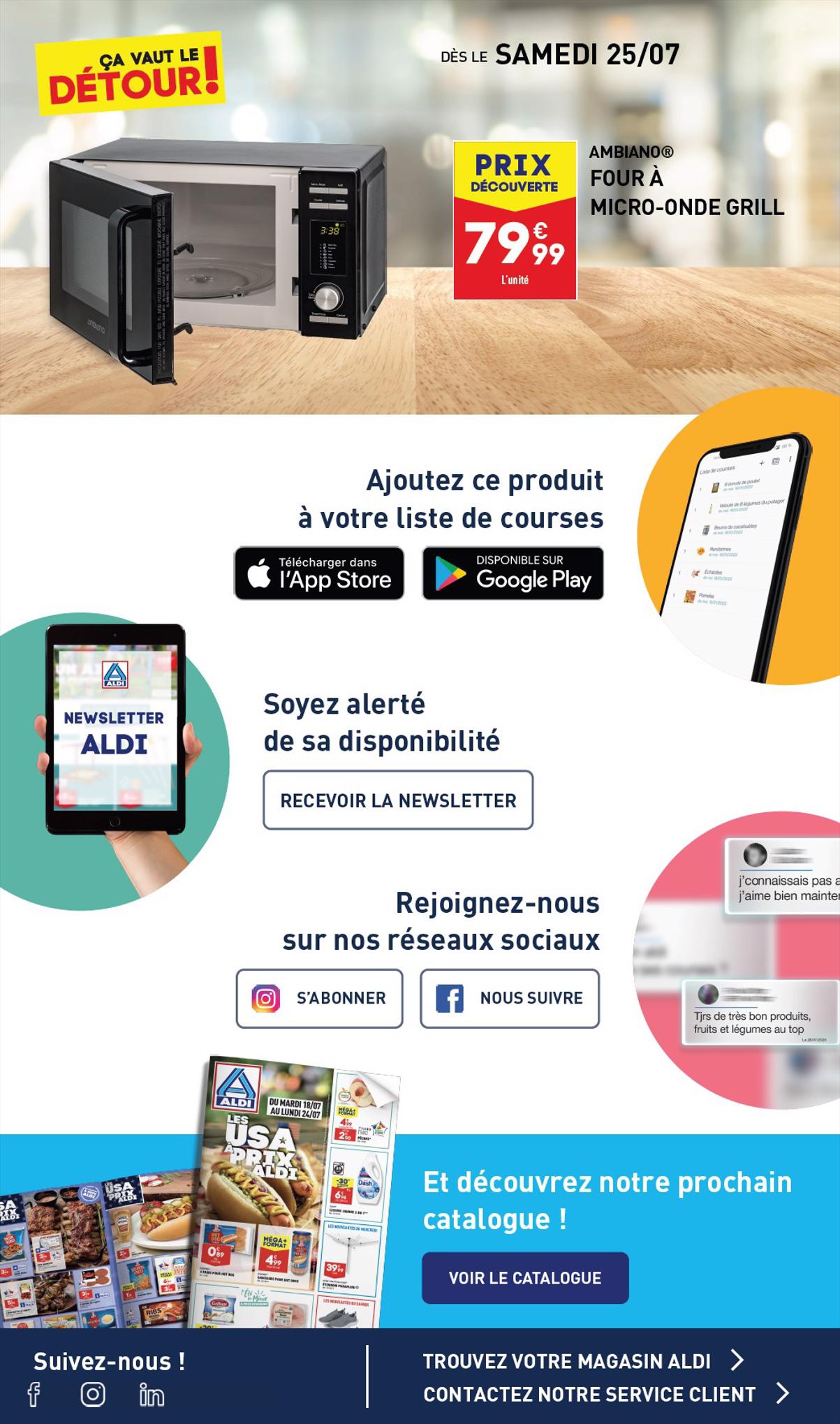 Catalogue ALDI 11 – 17 Juillet 2023 Page 31