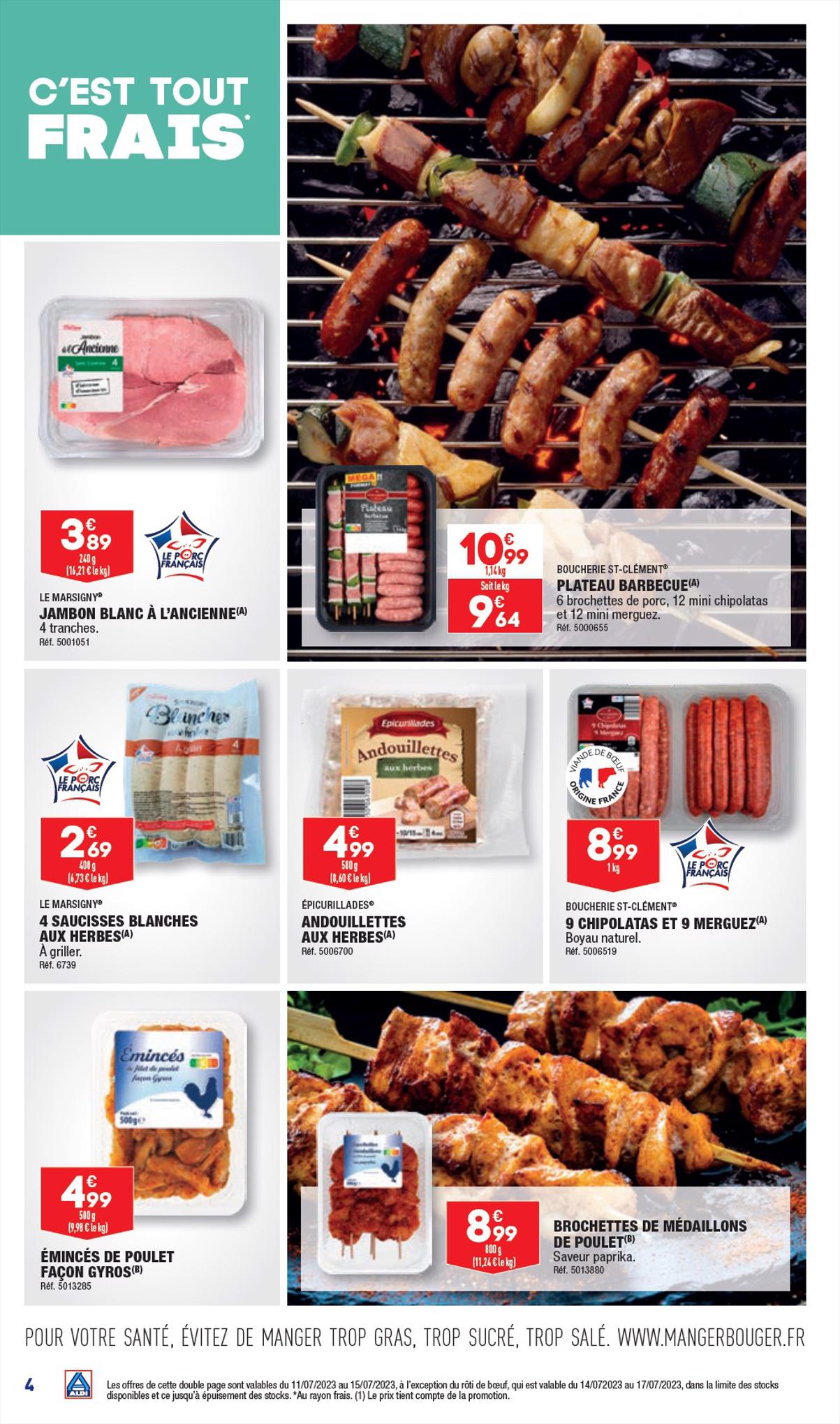 Catalogue ALDI 11 – 17 Juillet 2023 Page 6
