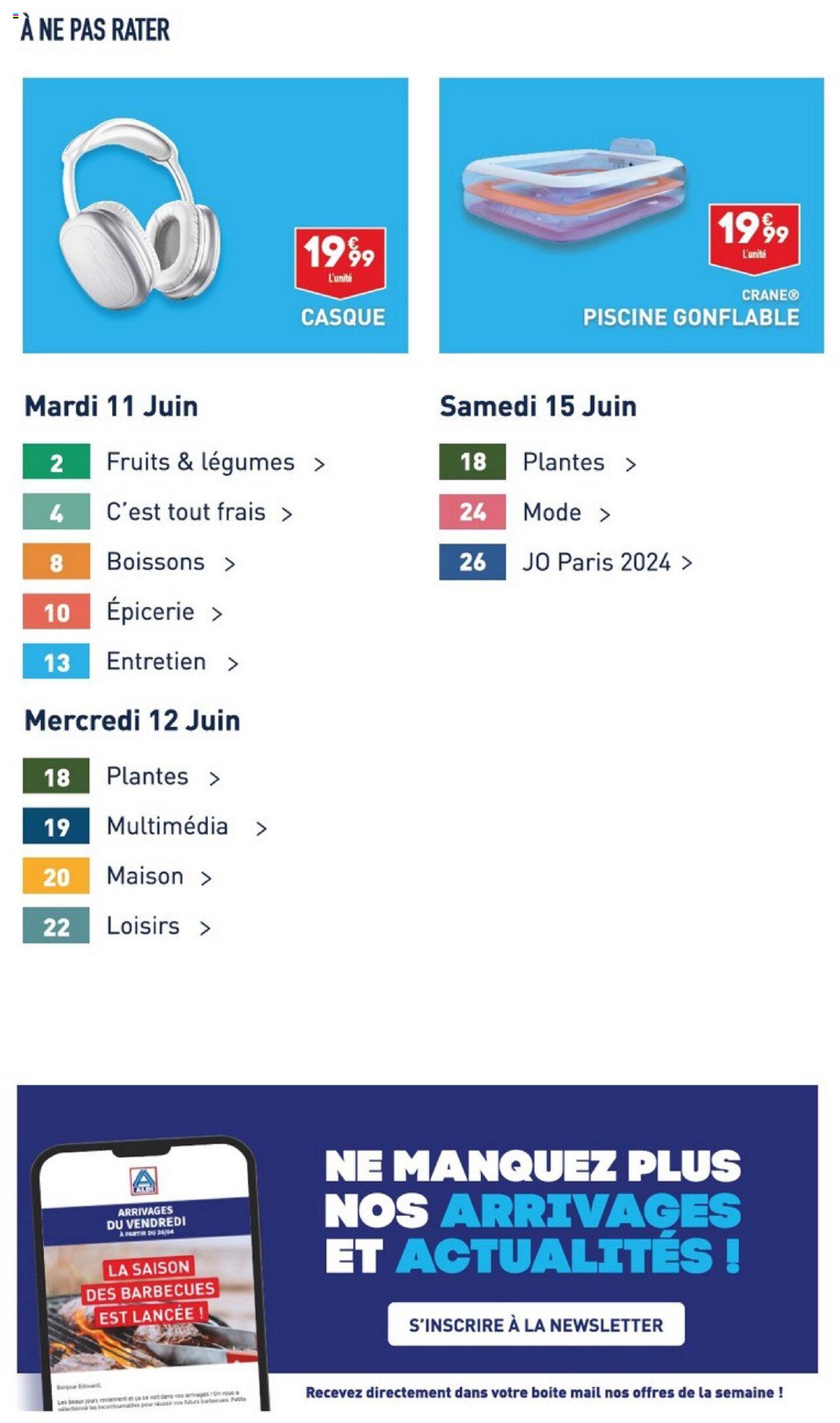 Catalogue ALDI 11 – 17 Juin 2024 Page 3