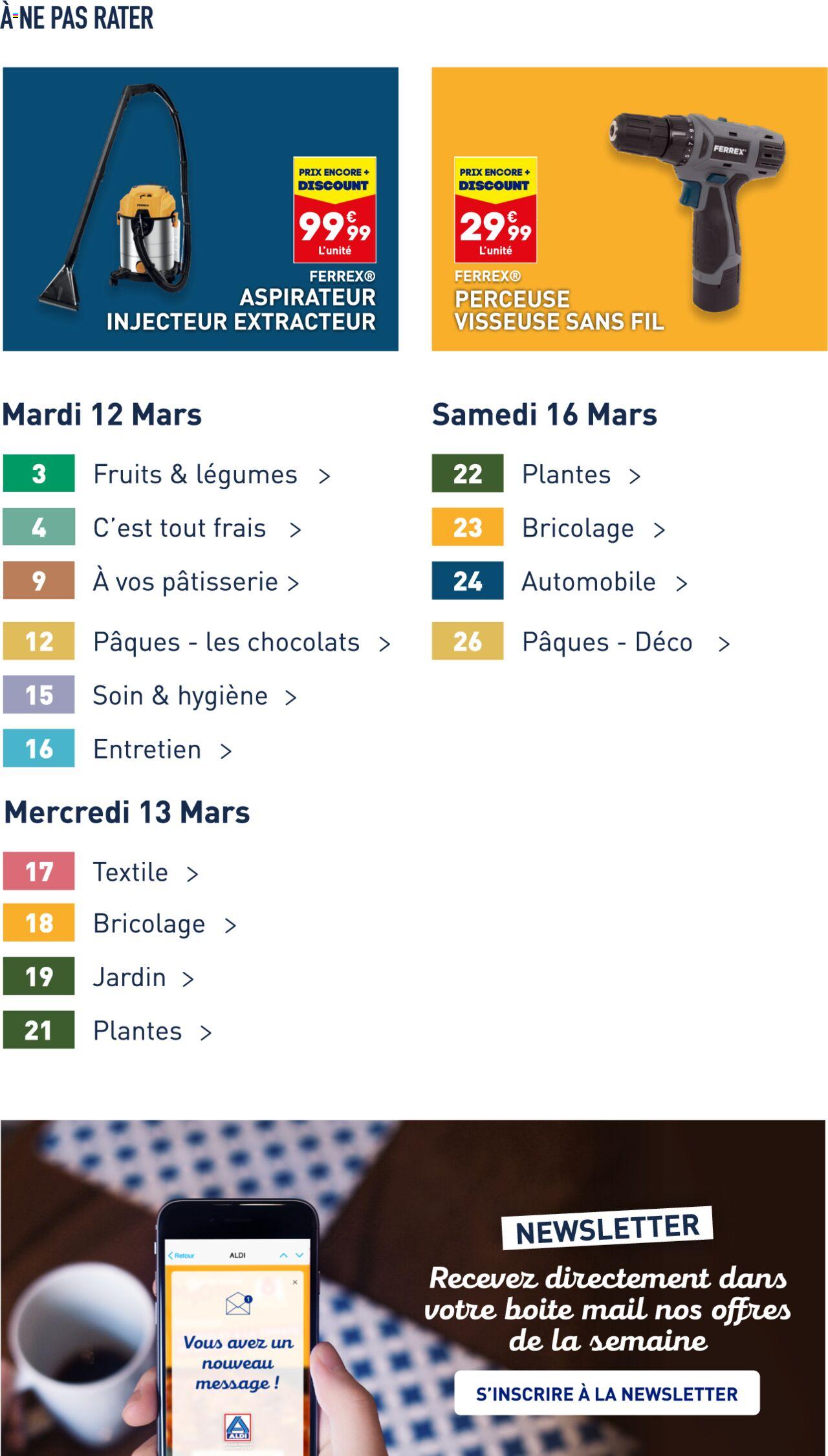 Catalogue ALDI 12 – 18 Mars 2024 Page 3