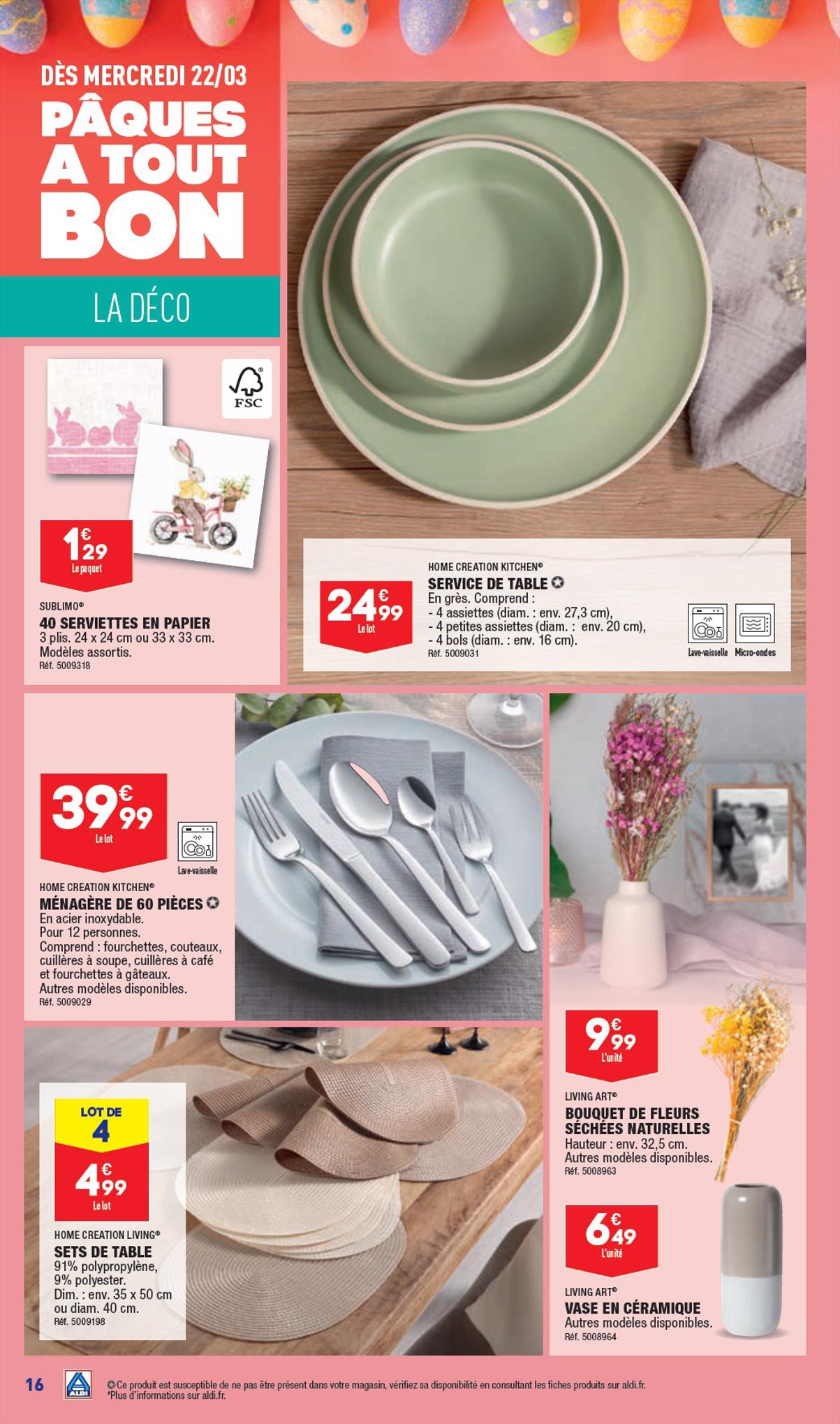 Catalogue ALDI 13 – 16 Mars 2023 Page 18