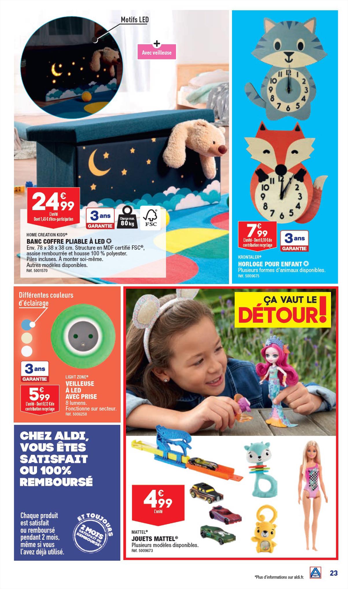 Catalogue ALDI 13 – 16 Mars 2023 Page 25