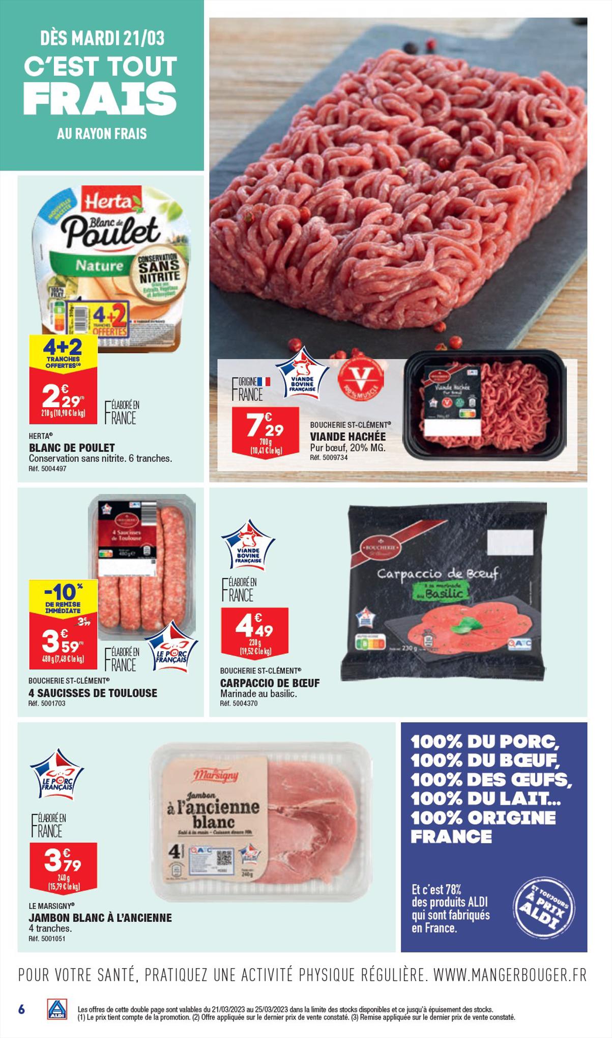 Catalogue ALDI 13 – 16 Mars 2023 Page 8