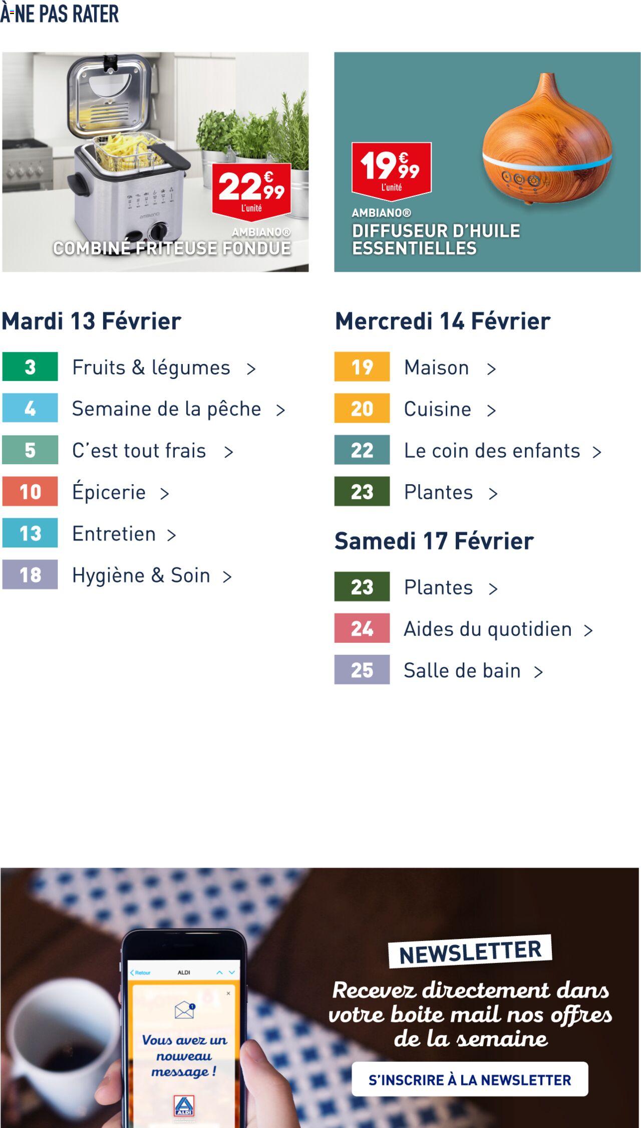 Catalogue ALDI 13 – 19 Février 2024 Page 2