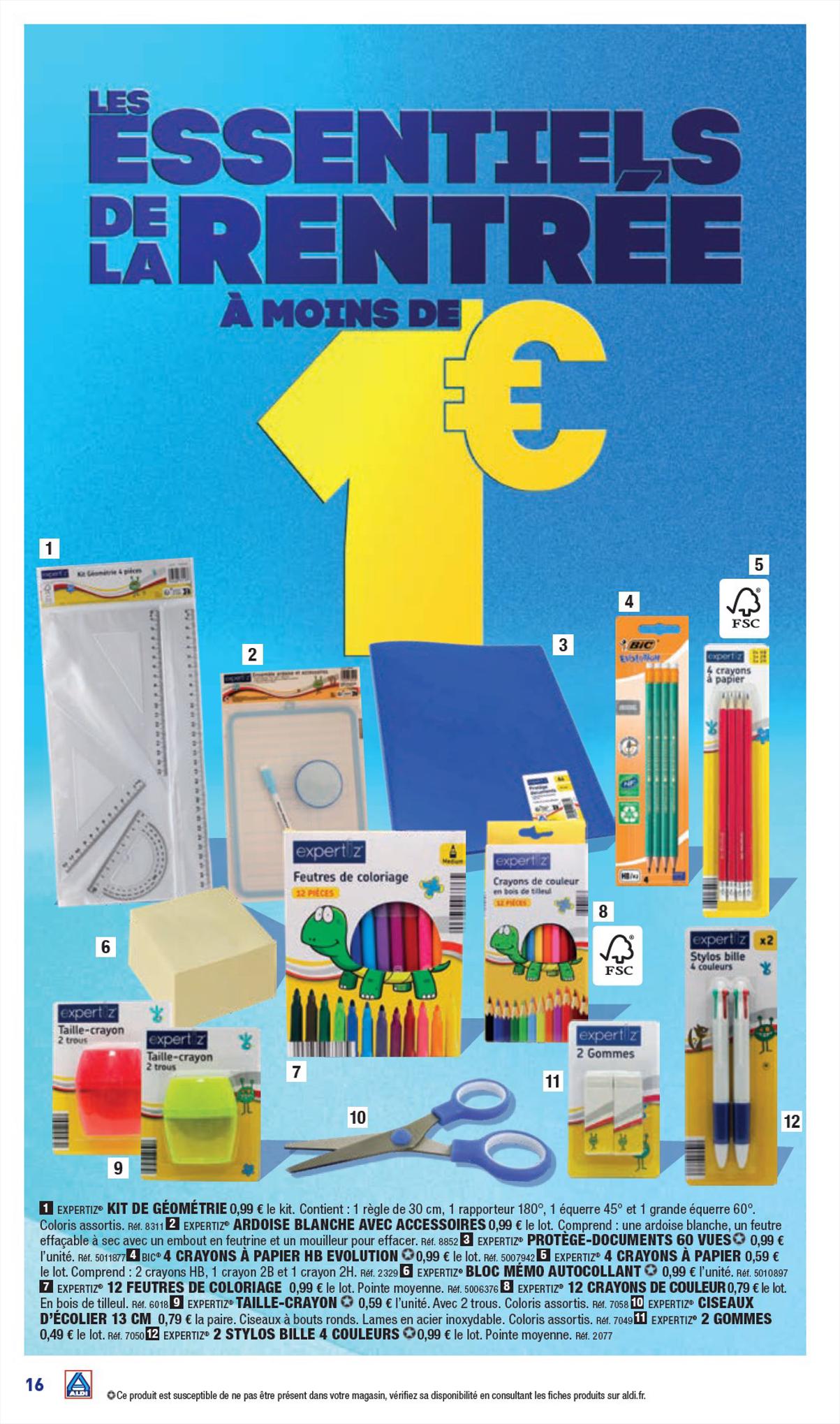 Catalogue ALDI 15 – 21 Août 2023 Page 18