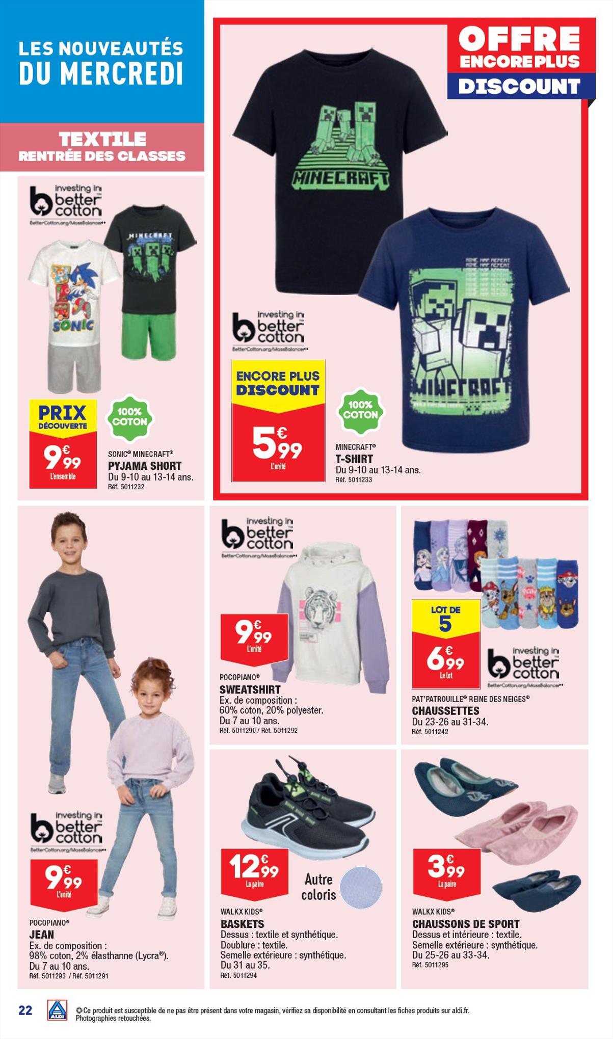 Catalogue ALDI 15 – 21 Août 2023 Page 24