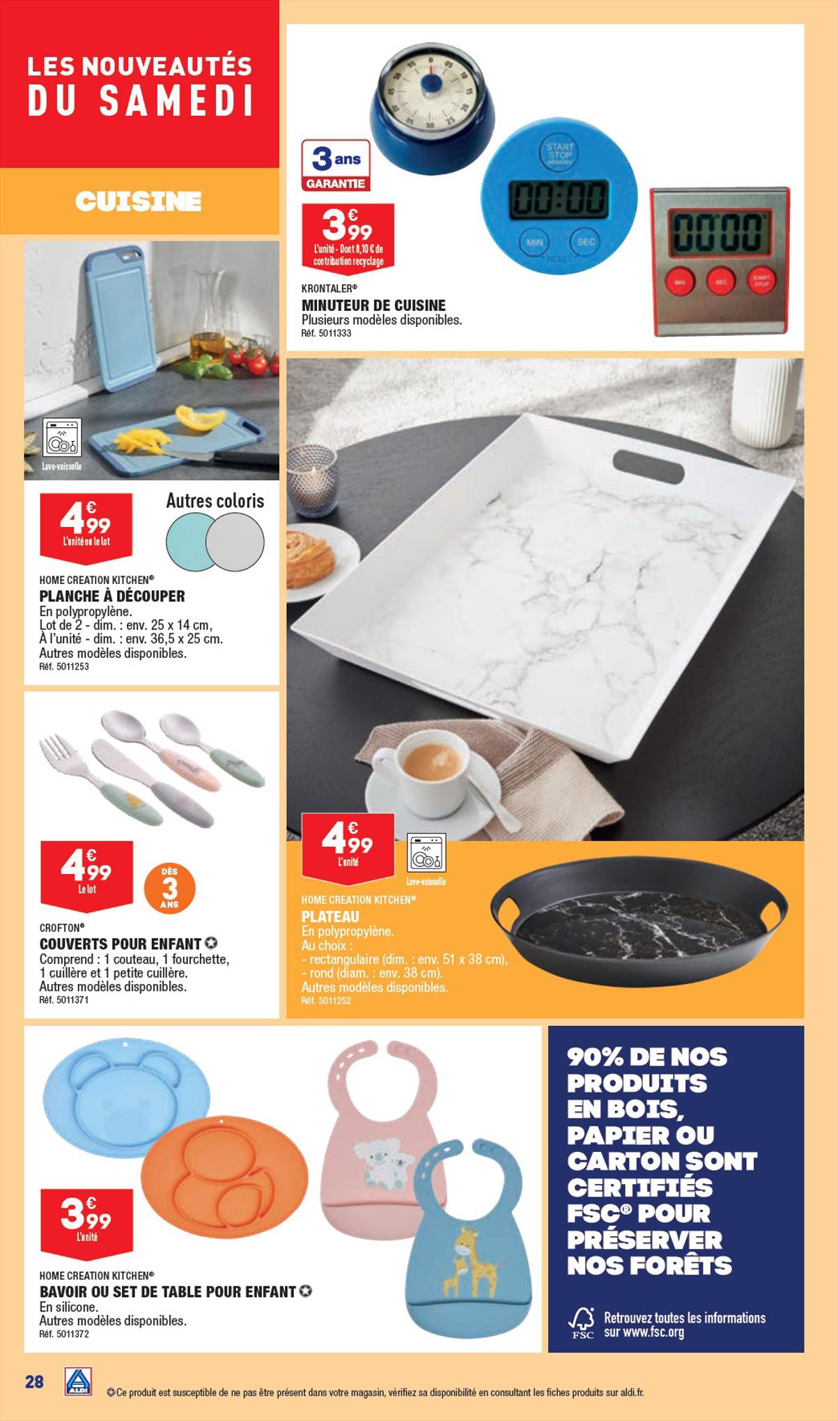 Catalogue ALDI 15 – 21 Août 2023 Page 30