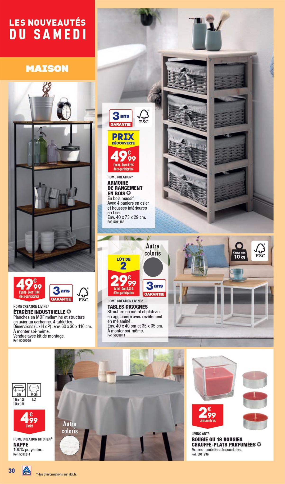 Catalogue ALDI 15 – 21 Août 2023 Page 32