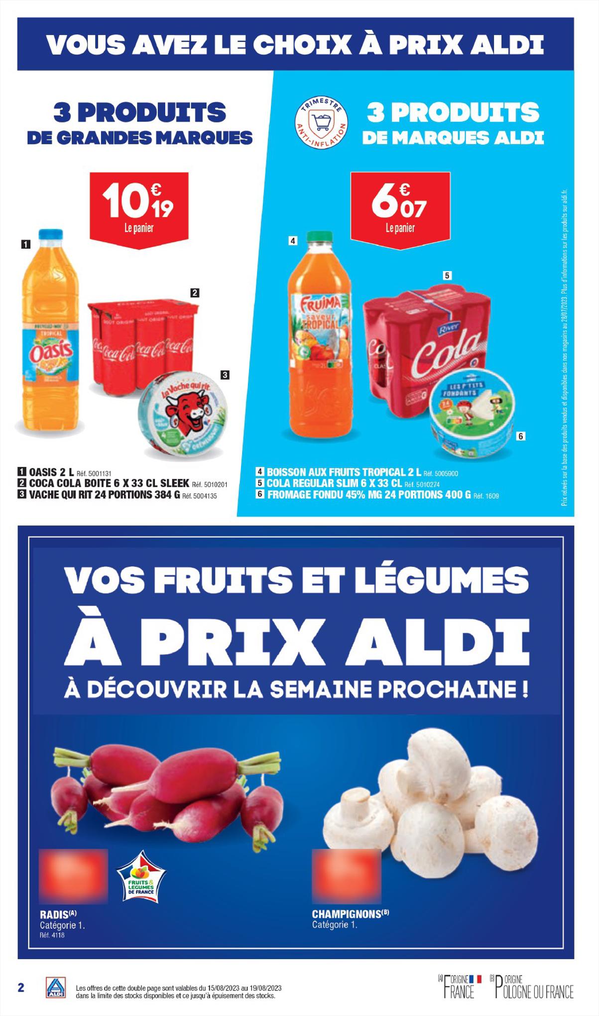 Catalogue ALDI 15 – 21 Août 2023 Page 4