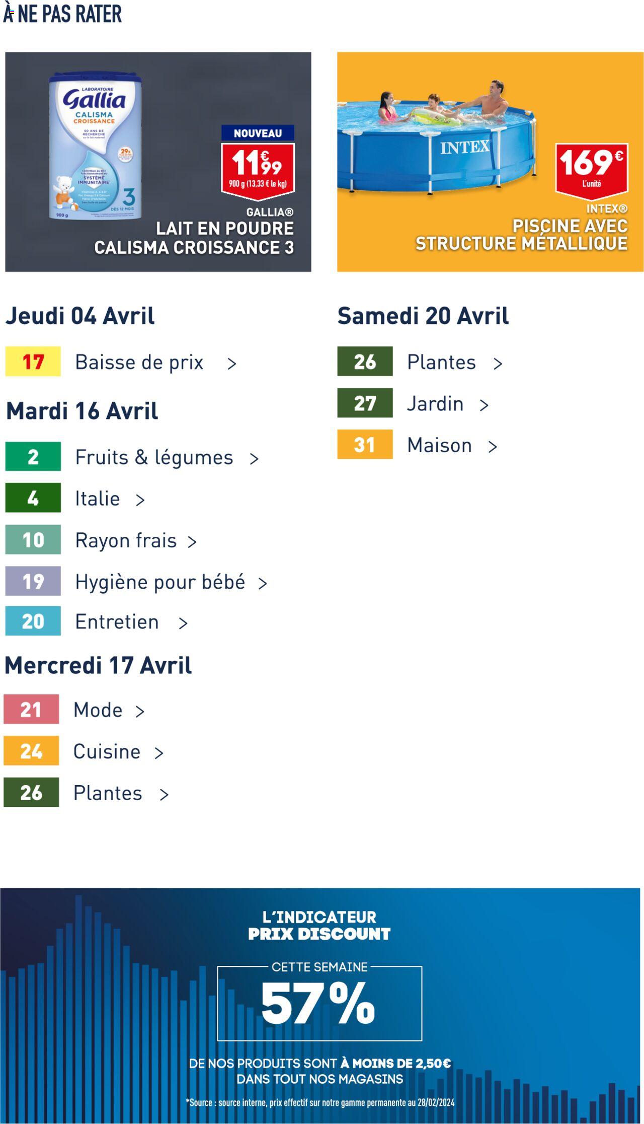 Catalogue ALDI 16 – 22 Avril 2024 Page 3