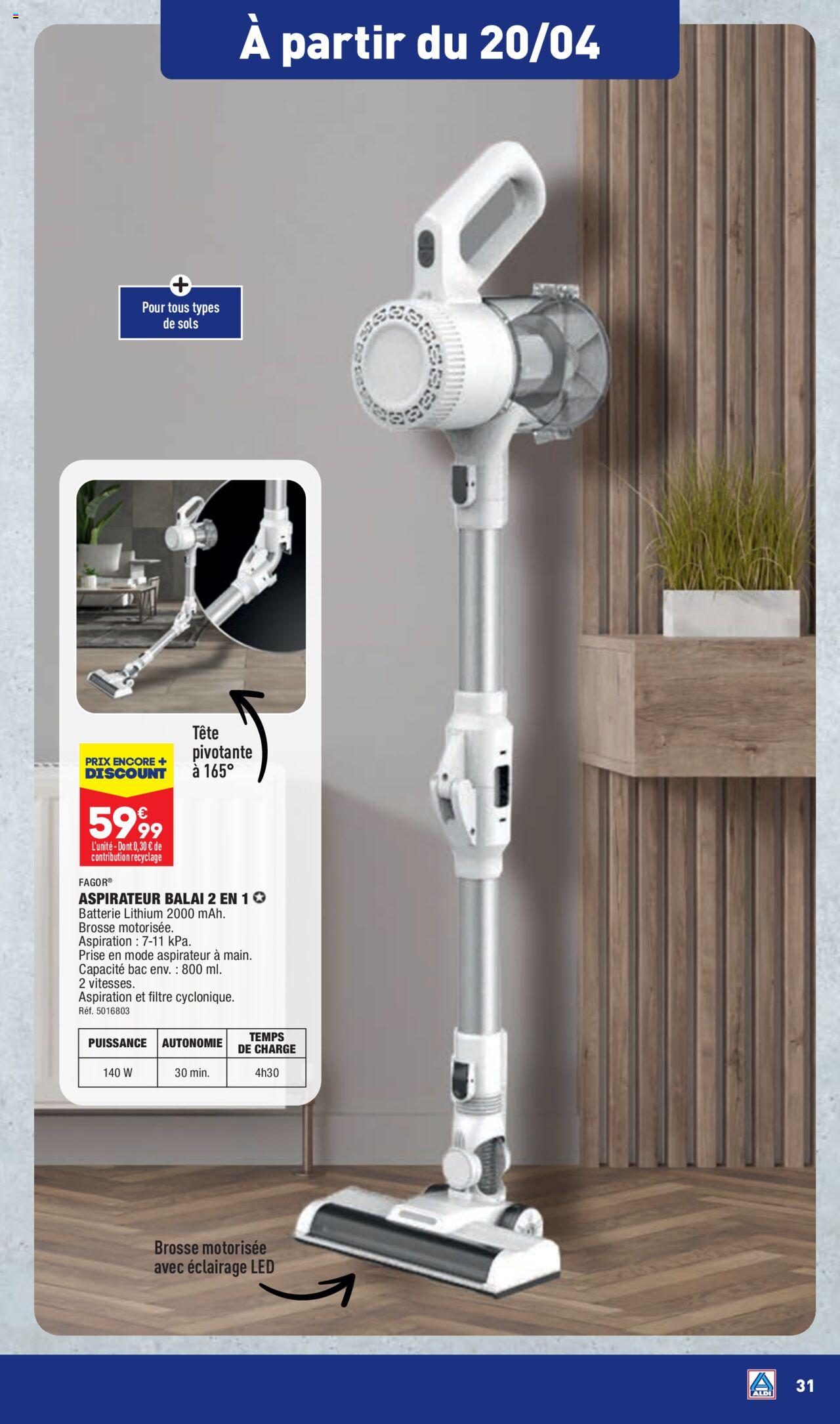 Catalogue ALDI 16 – 22 Avril 2024 Page 33