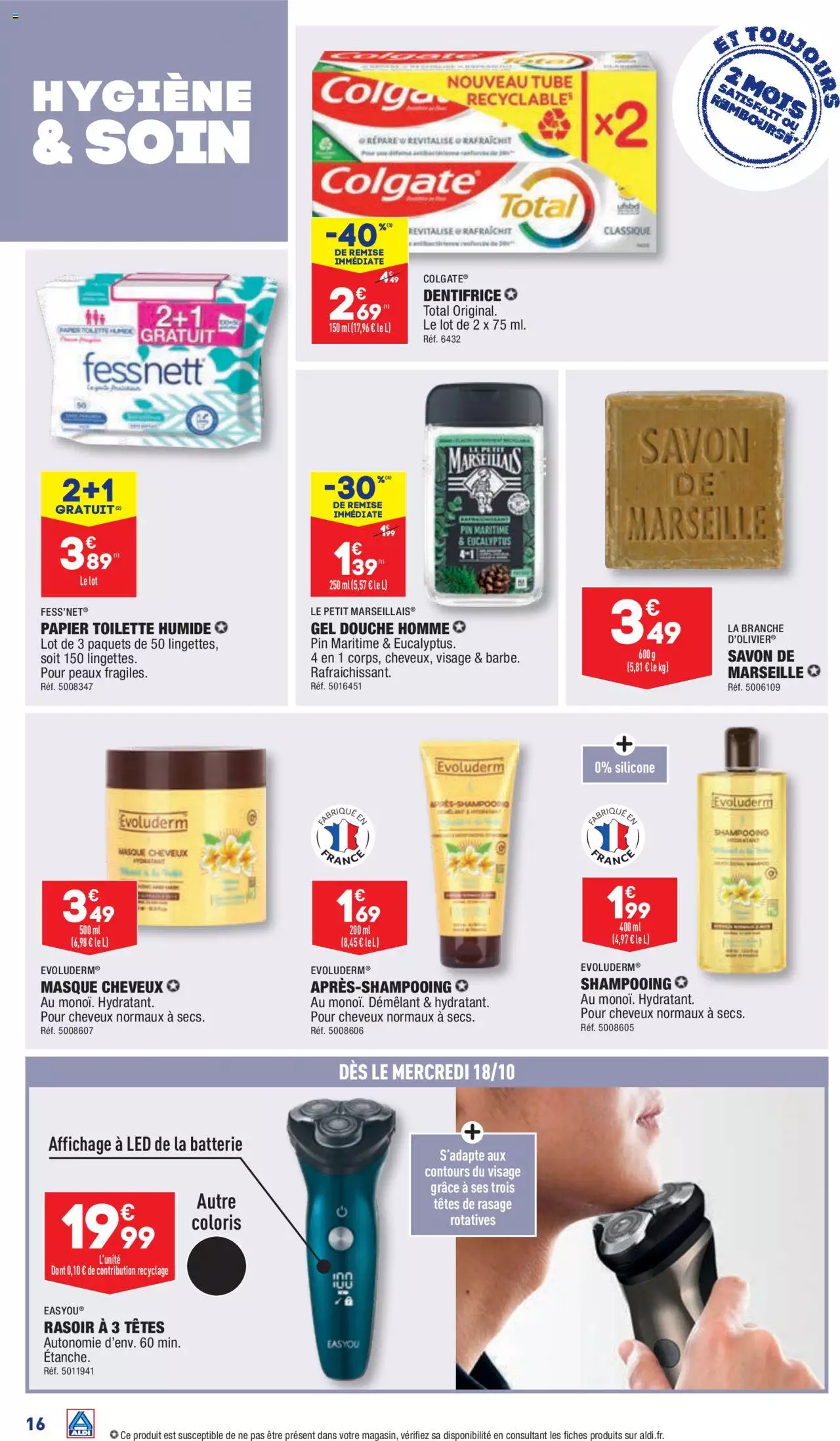 Catalogue ALDI 17 – 23 Octobre 2023 Page 18