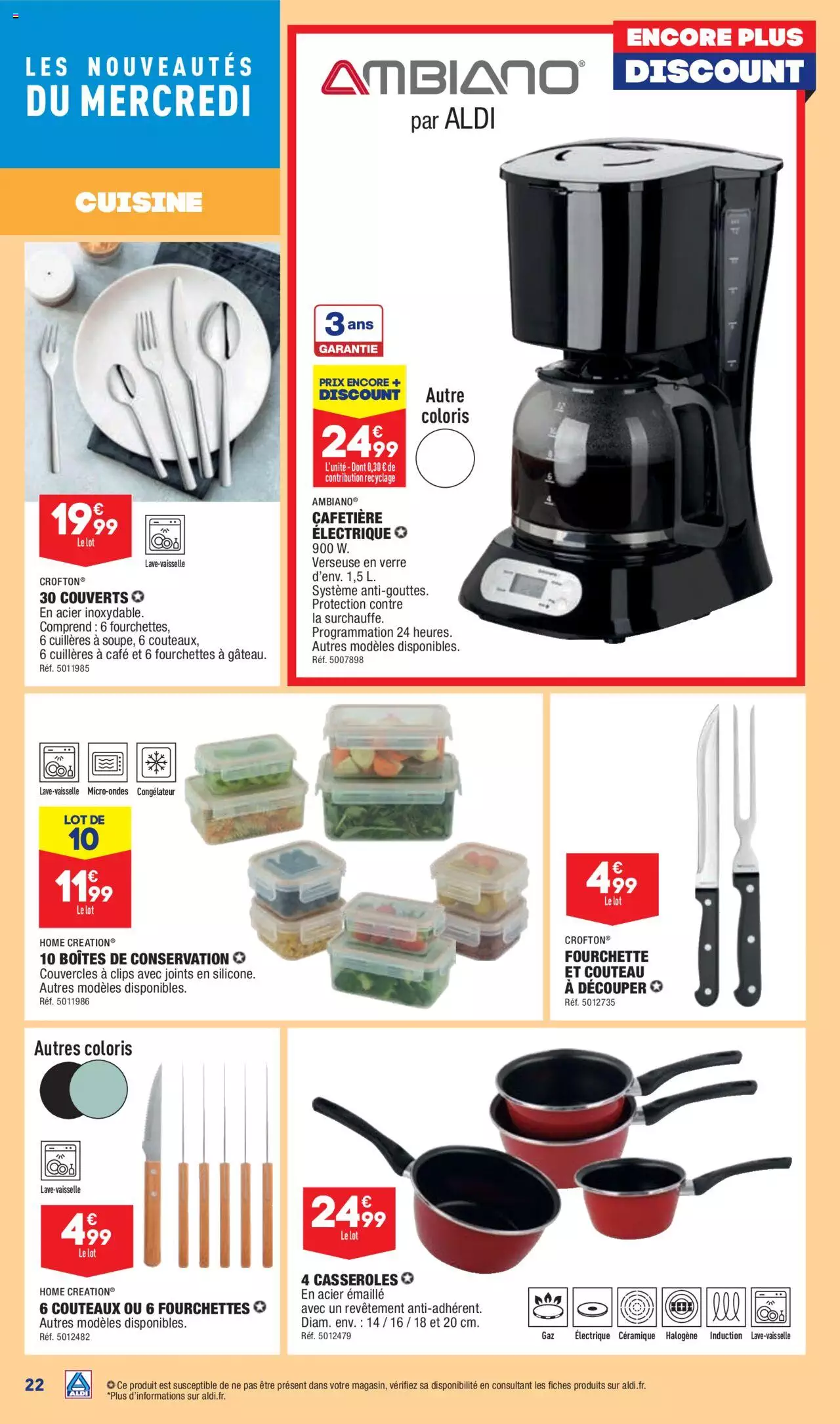 Catalogue ALDI 17 – 23 Octobre 2023 Page 24