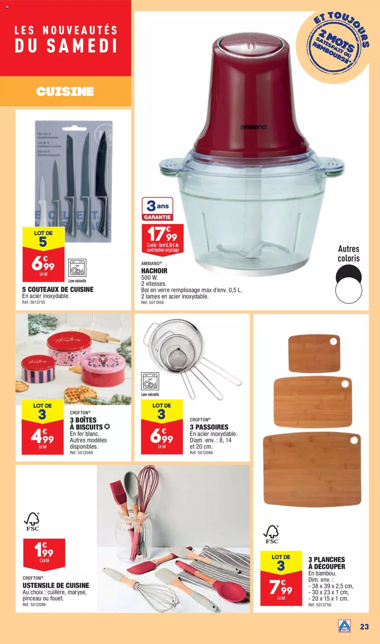 Catalogue ALDI 17 – 23 Octobre 2023 Page 25
