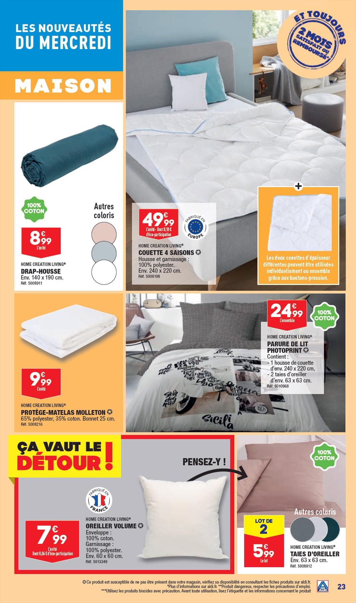 Catalogue ALDI 17 – 30 Avril 2023 Page 25