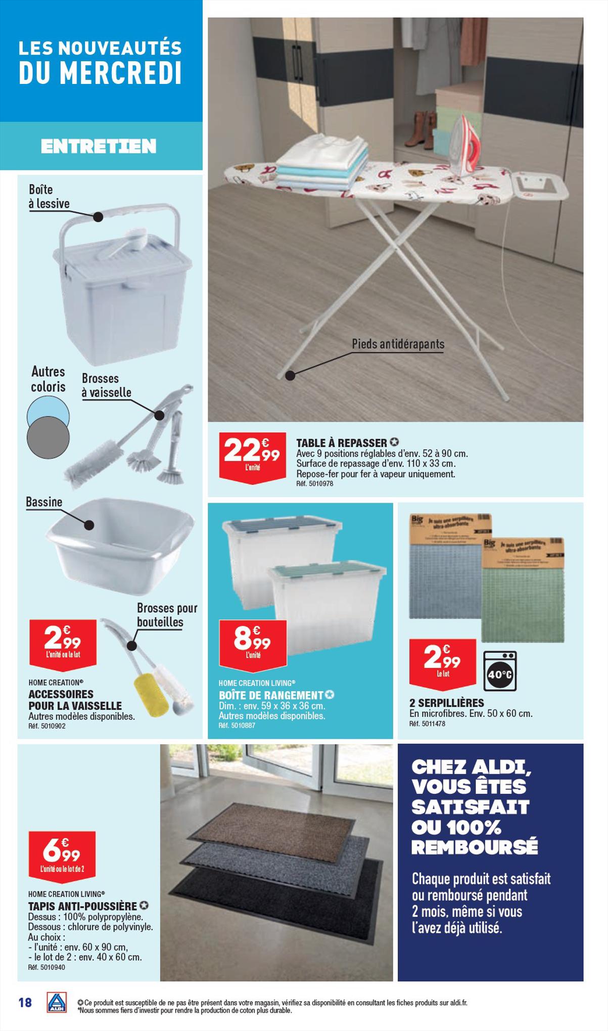Catalogue ALDI 17 – 31 Juillet 2023 Page 20