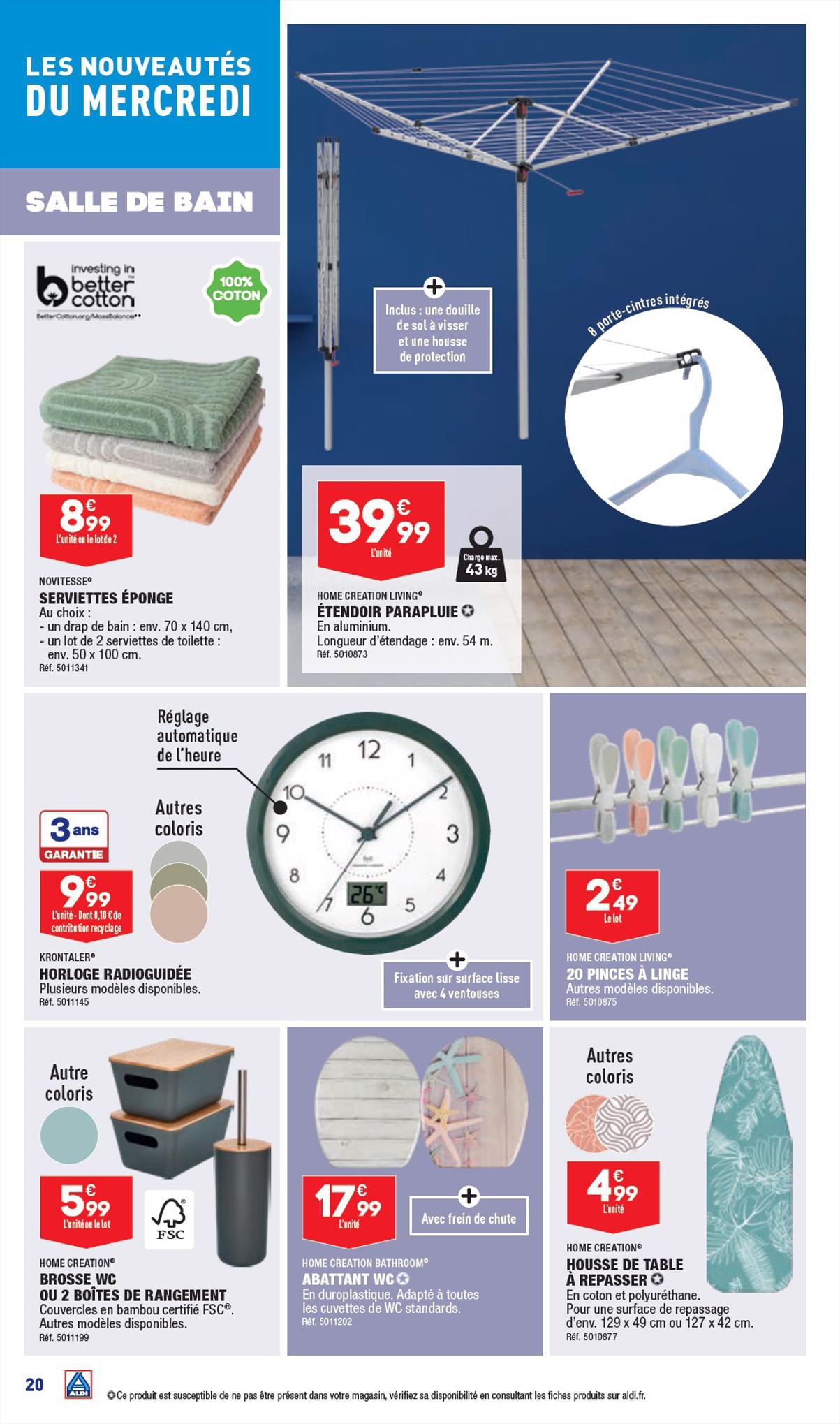Catalogue ALDI 18 – 24 Juillet 2023 Page 23