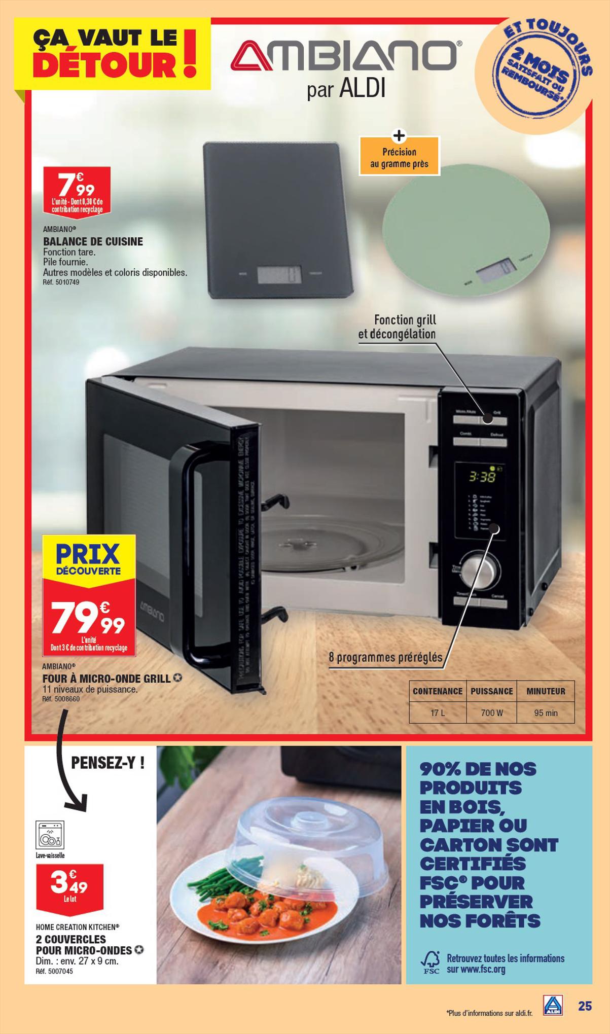 Catalogue ALDI 18 – 24 Juillet 2023 Page 28