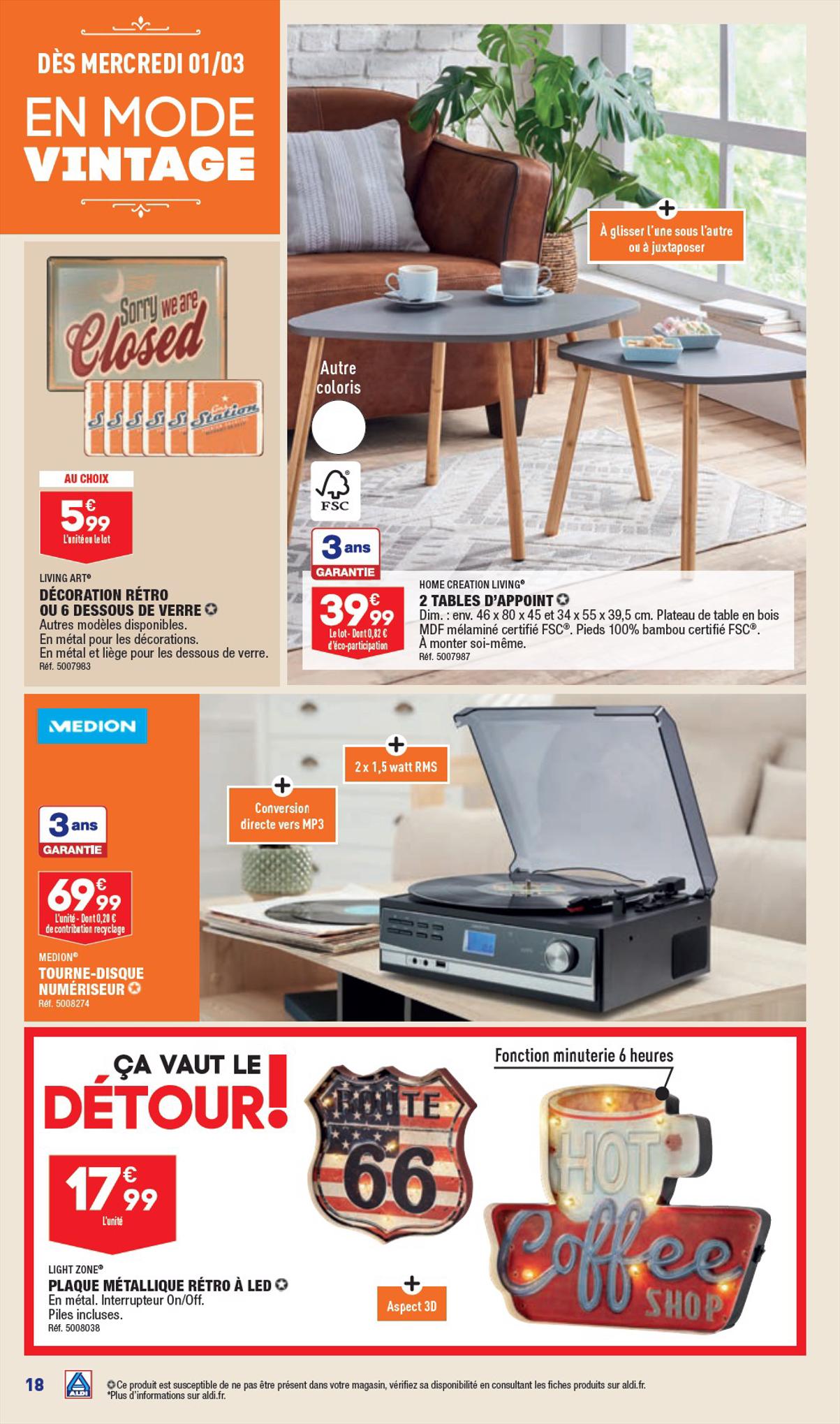 Catalogue ALDI 20 Février – 6 Mars 2023 Page 22