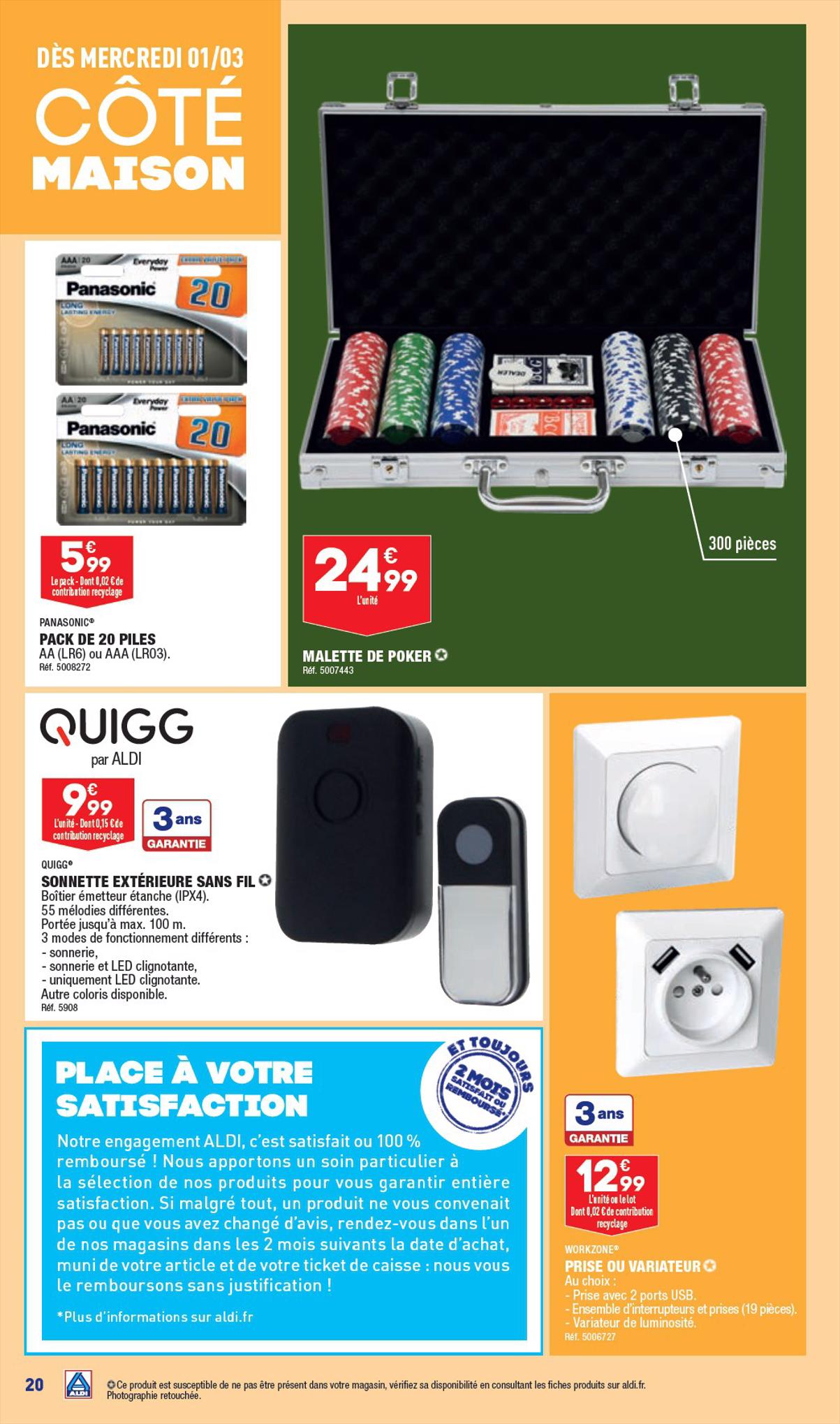 Catalogue ALDI 20 Février – 6 Mars 2023 Page 24