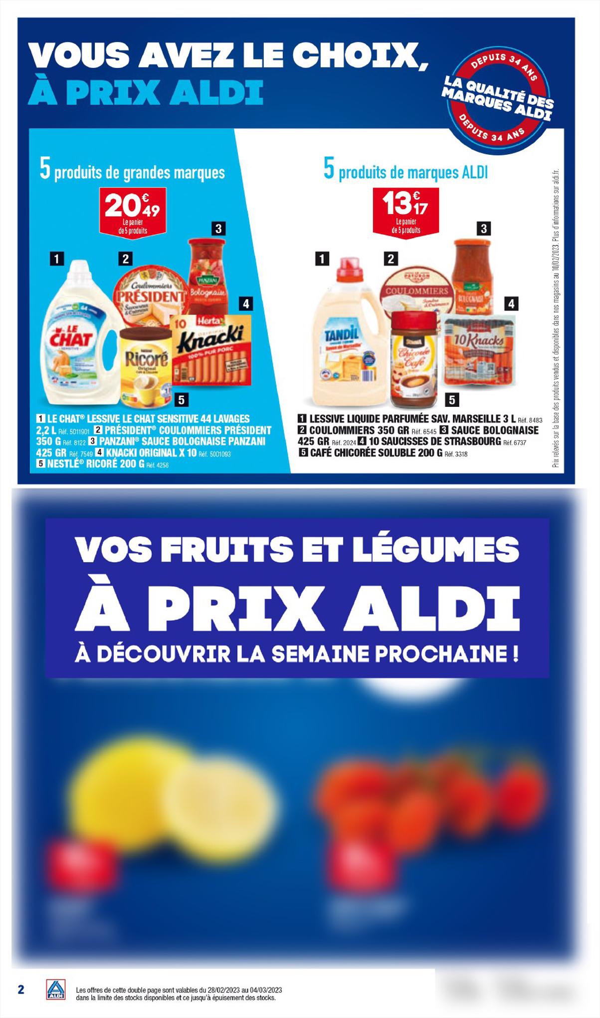Catalogue ALDI 20 Février – 6 Mars 2023 Page 4