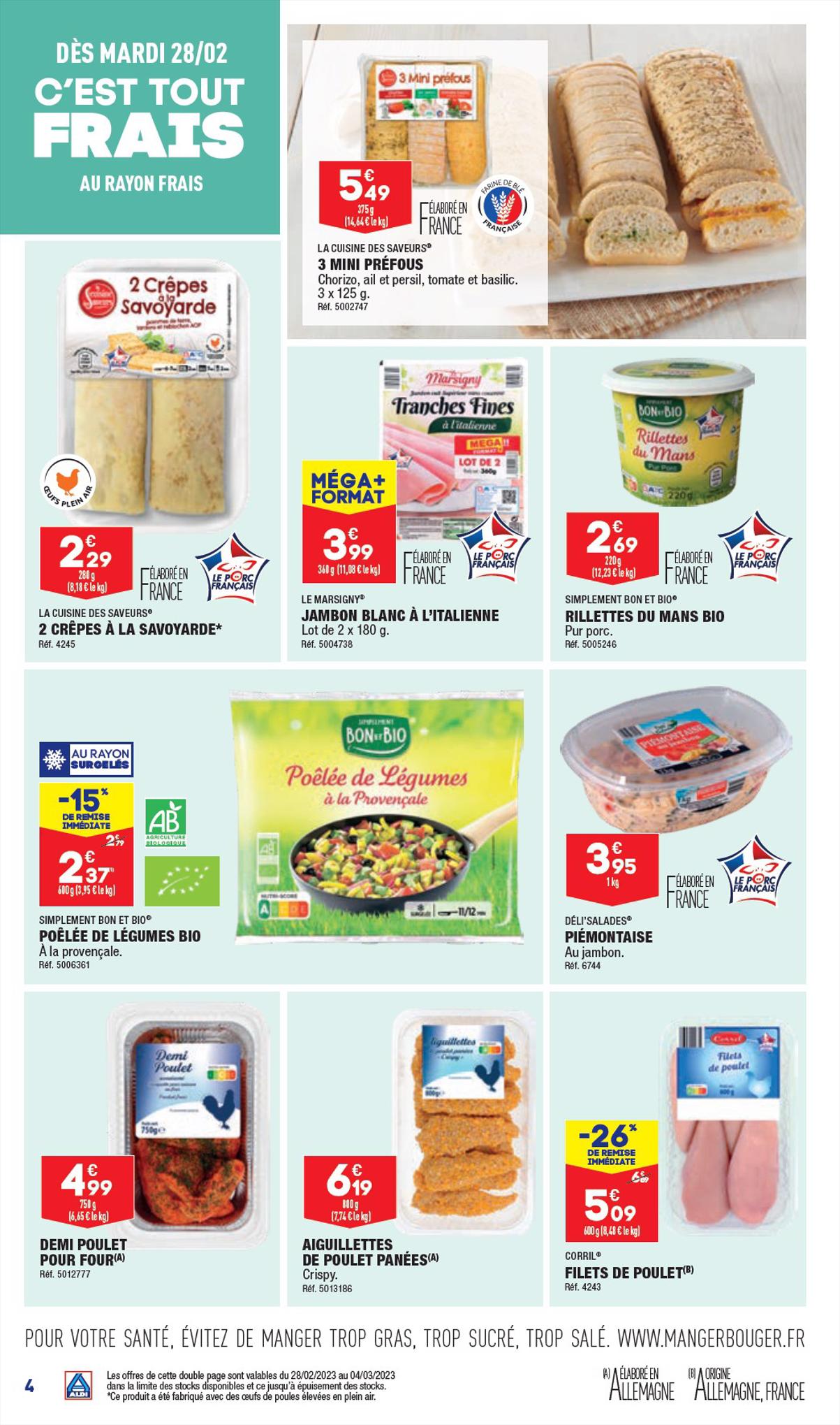 Catalogue ALDI 20 Février – 6 Mars 2023 Page 6