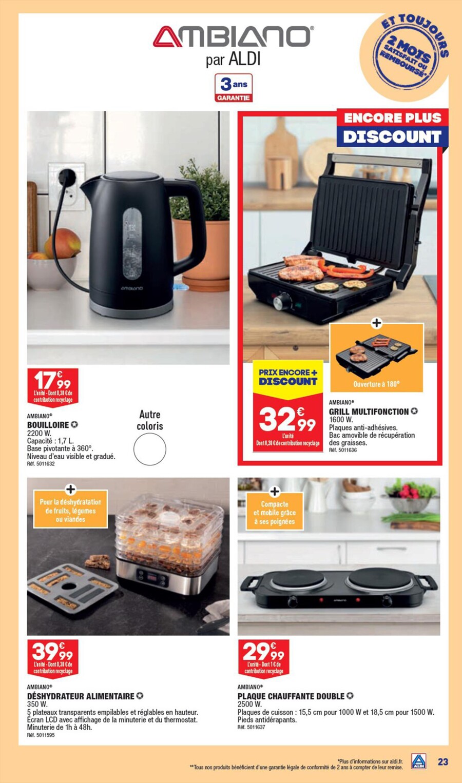 Catalogue ALDI  21 Août – 4 Septembre 2023 Page 26