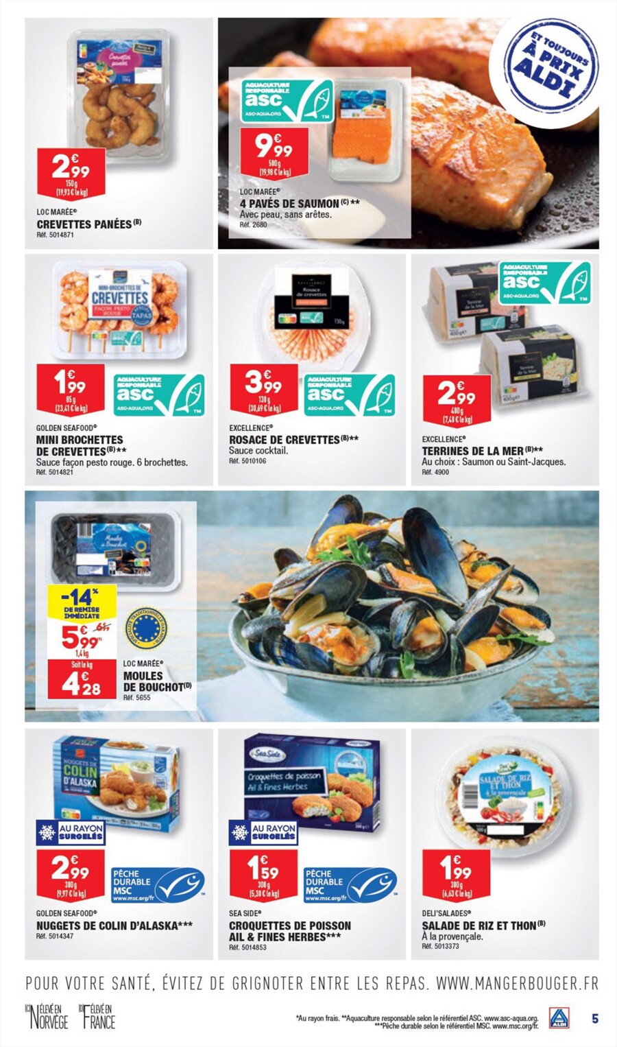 Catalogue ALDI  21 Août – 4 Septembre 2023 Page 7
