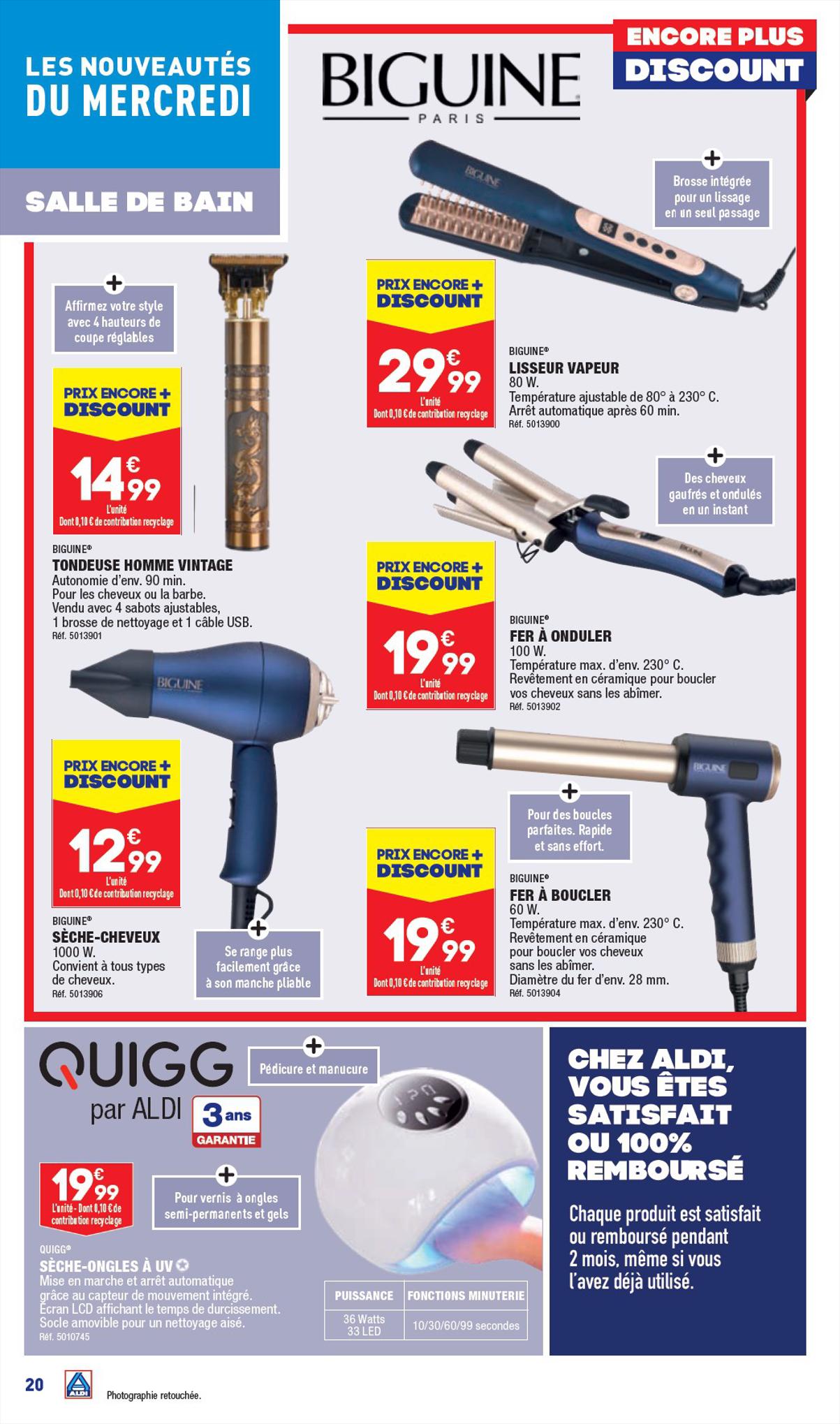 Catalogue ALDI 22 – 28 Août 2023 Page 22