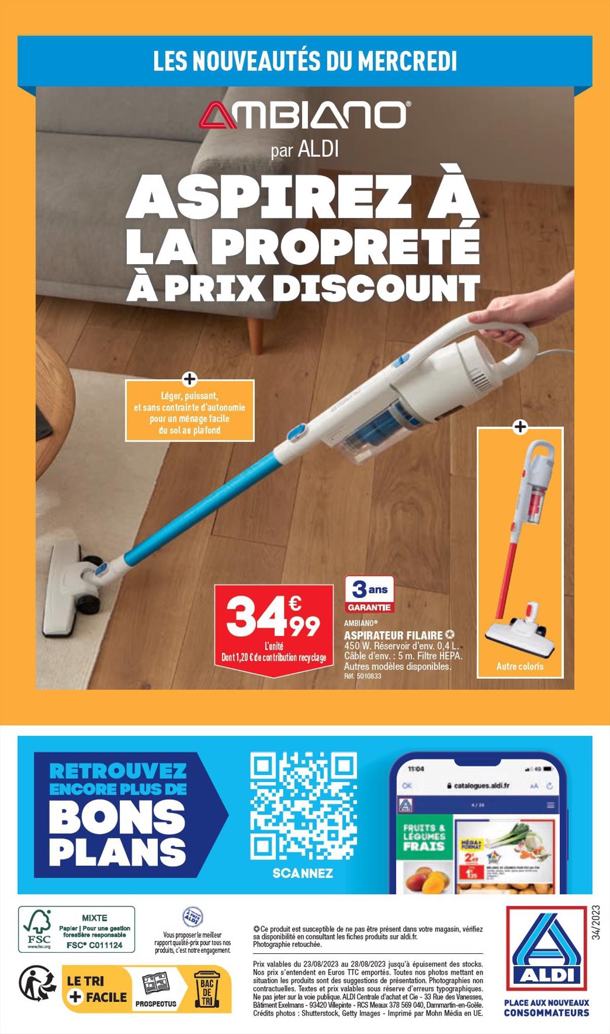 Catalogue ALDI 22 – 28 Août 2023 Page 30