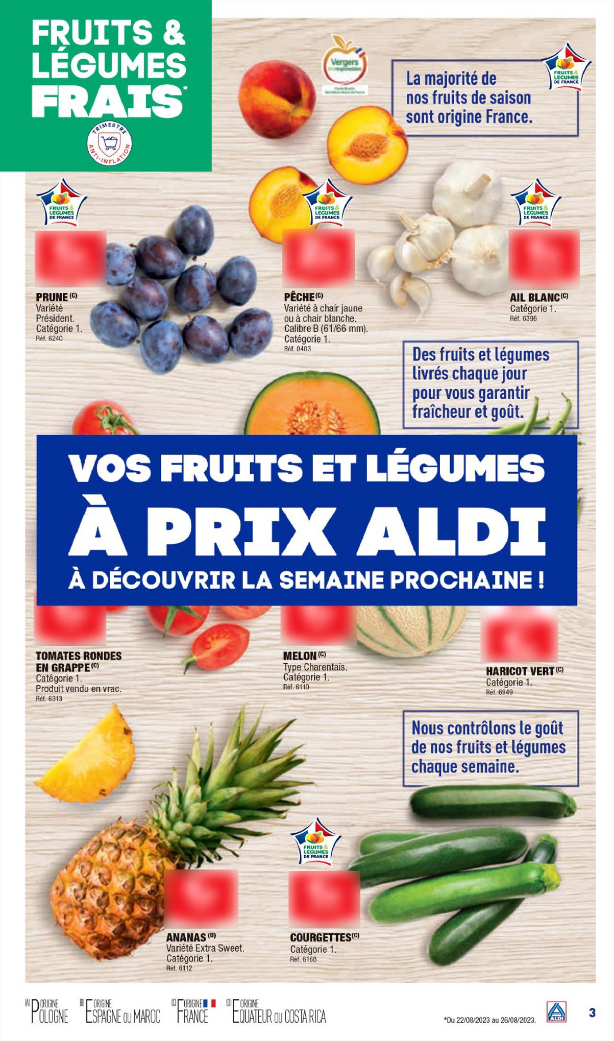 Catalogue ALDI 22 – 28 Août 2023 Page 4