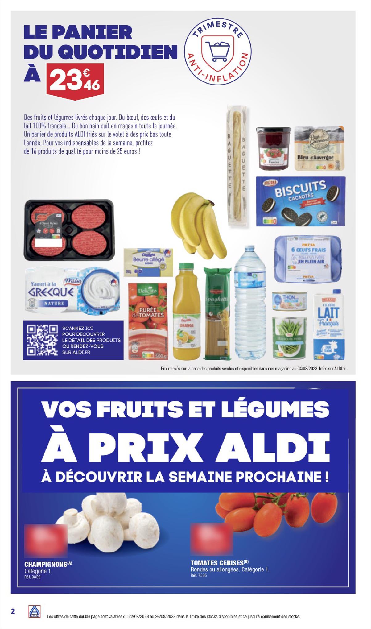 Catalogue ALDI 22 – 28 Août 2023 Page 5