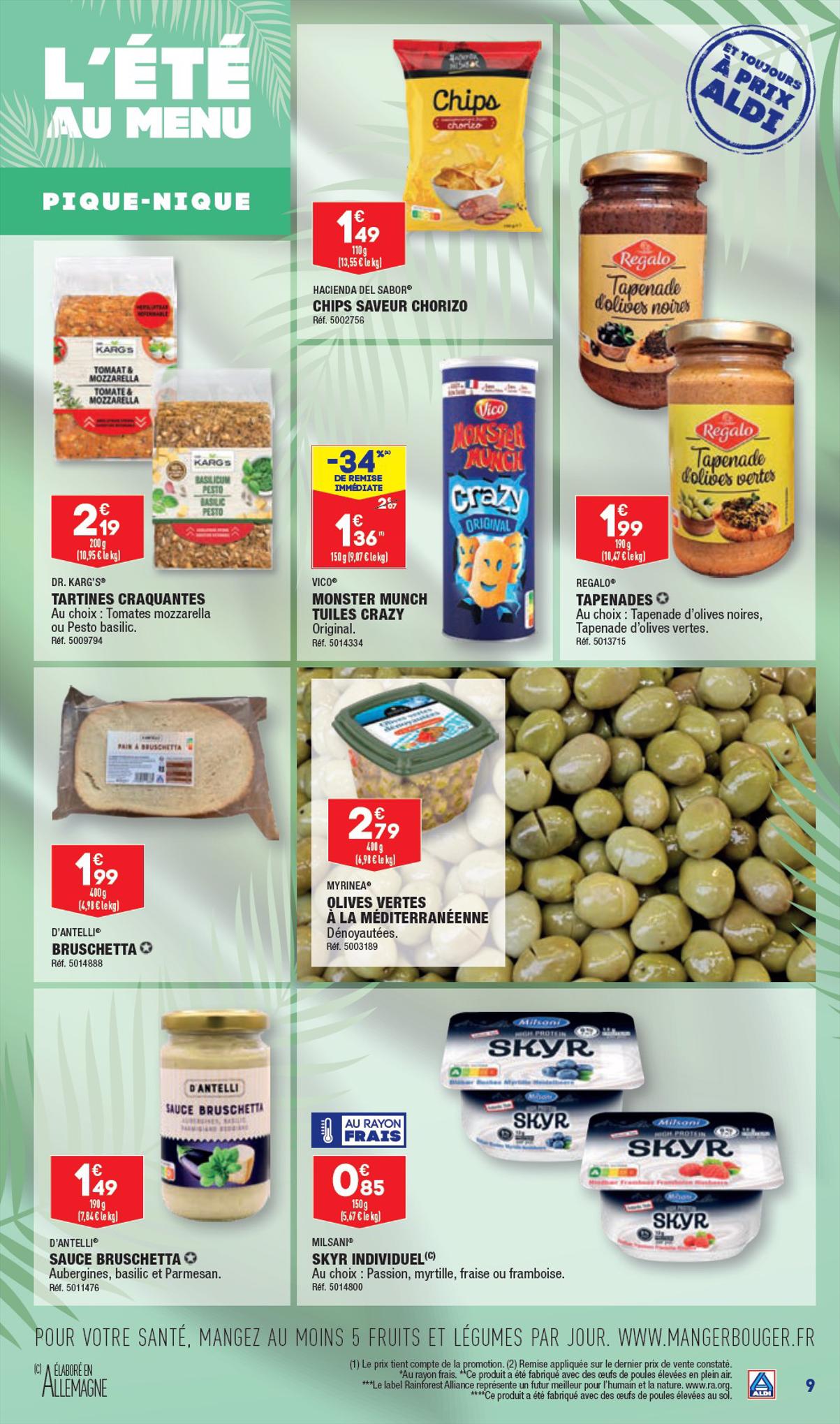Catalogue ALDI 24 Juillet – 7 Août 2023 Page 11