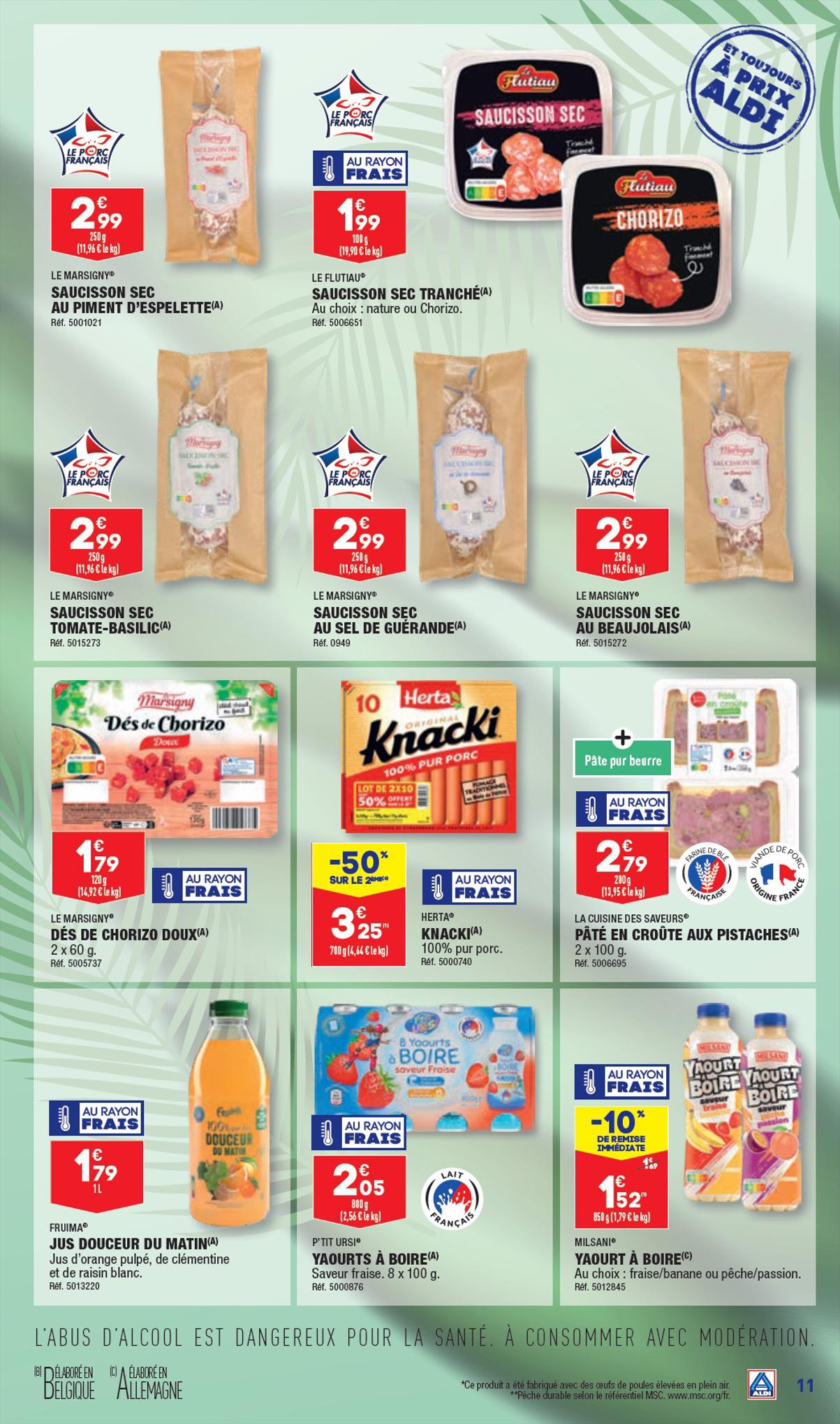 Catalogue ALDI 24 Juillet – 7 Août 2023 Page 13