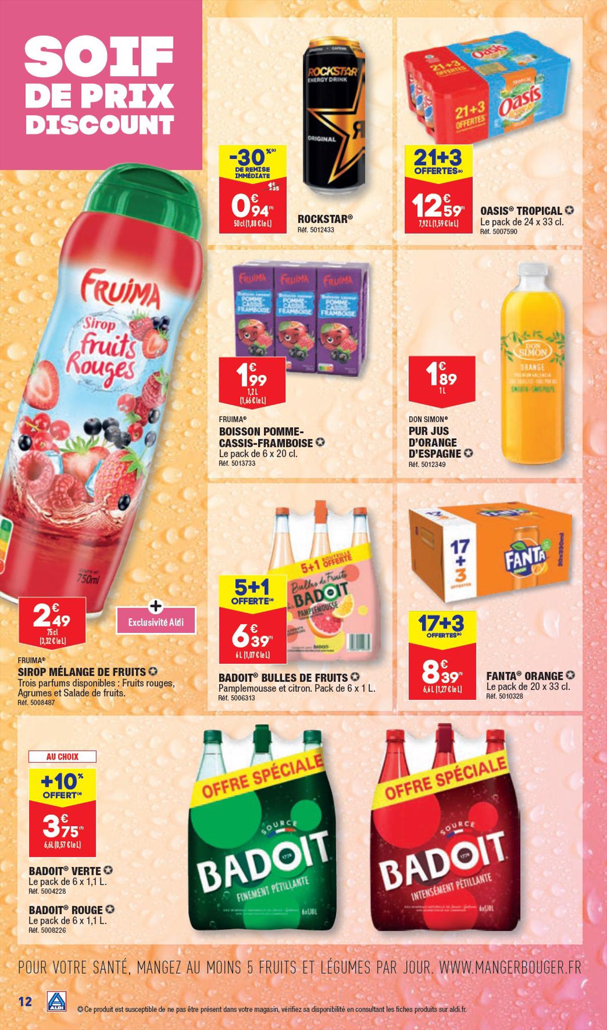 Catalogue ALDI 24 Juillet – 7 Août 2023 Page 14