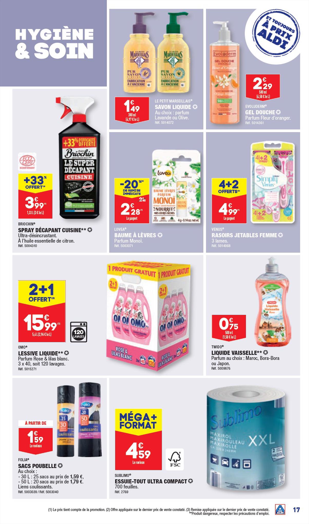 Catalogue ALDI 24 Juillet – 7 Août 2023 Page 19