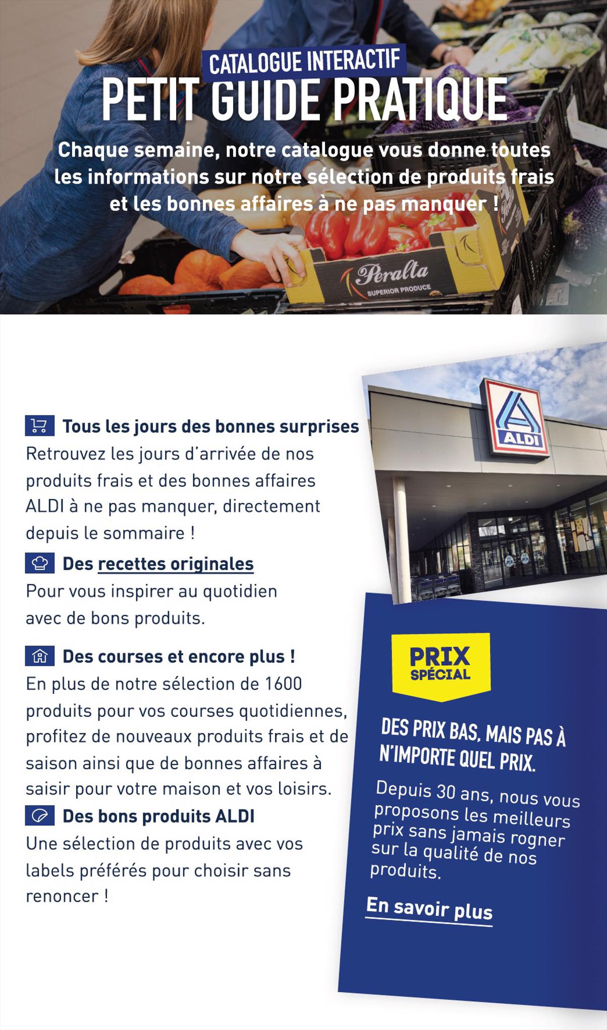 Catalogue ALDI 24 Juillet – 7 Août 2023 Page 2