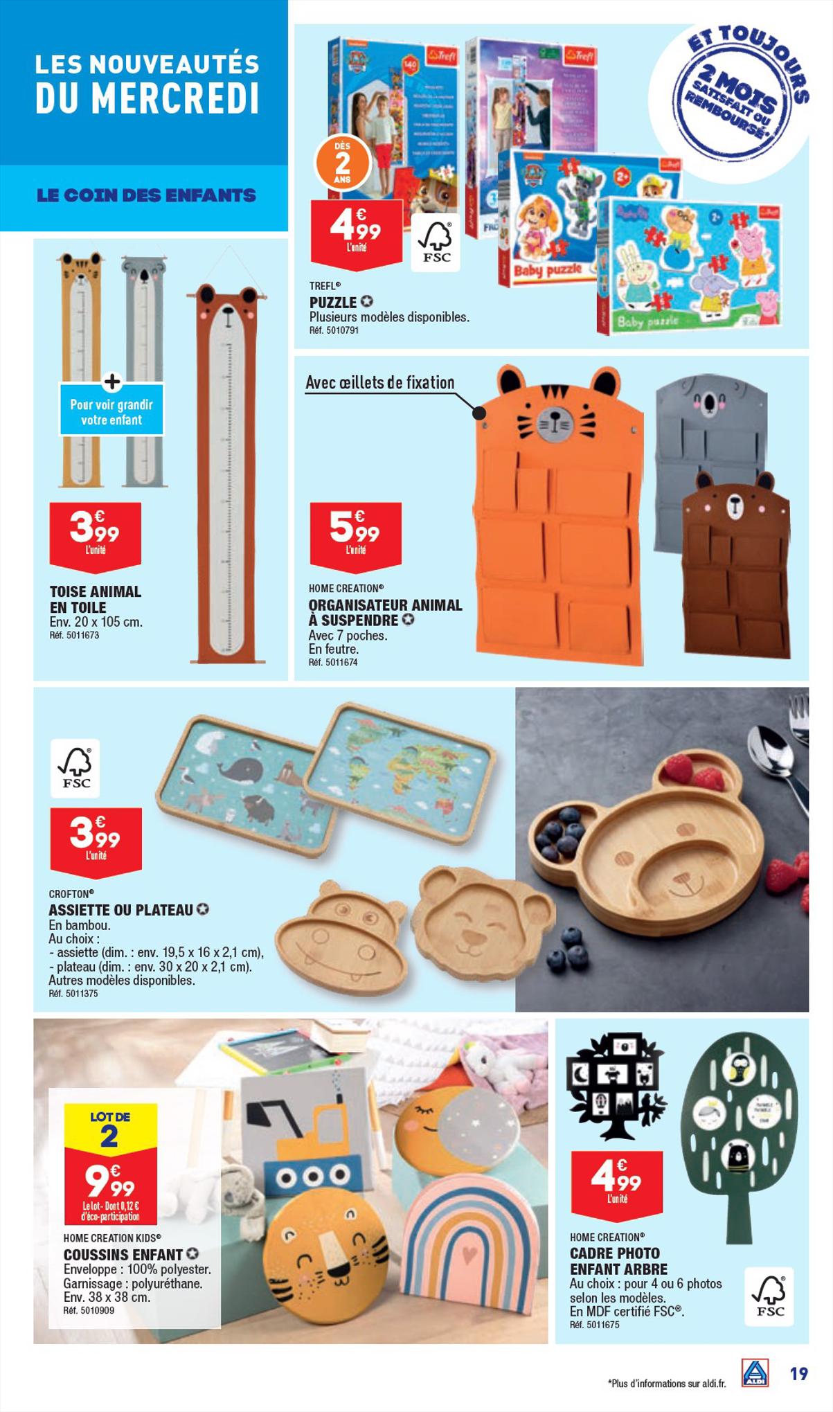 Catalogue ALDI 24 Juillet – 7 Août 2023 Page 21