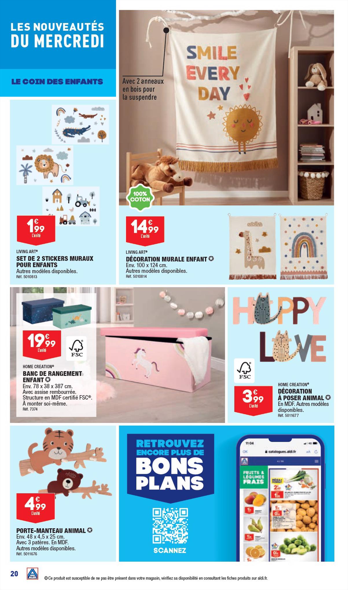 Catalogue ALDI 24 Juillet – 7 Août 2023 Page 22