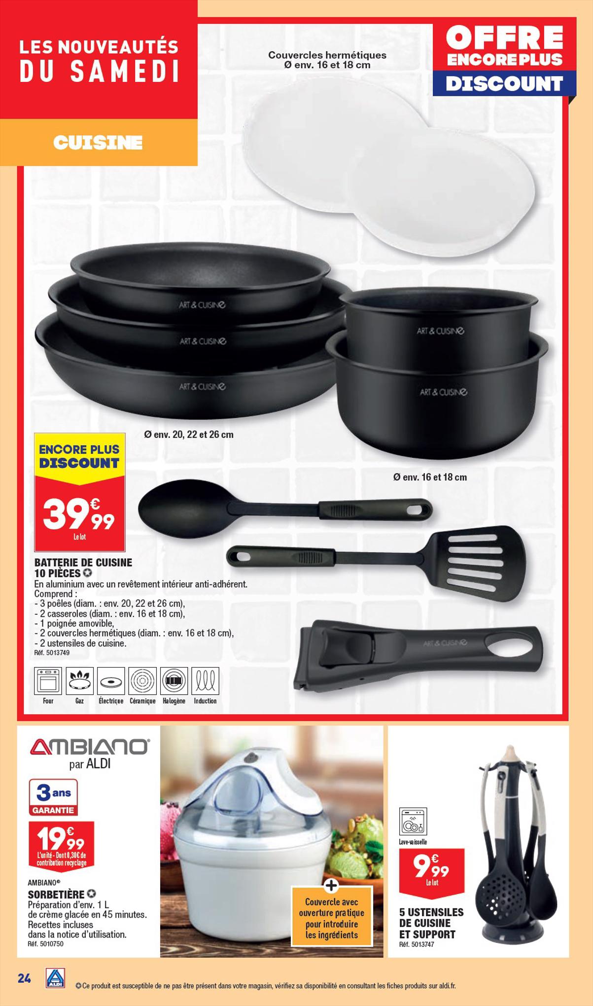 Catalogue ALDI 24 Juillet – 7 Août 2023 Page 26