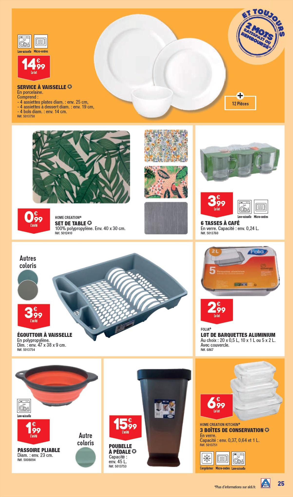 Catalogue ALDI 24 Juillet – 7 Août 2023 Page 27