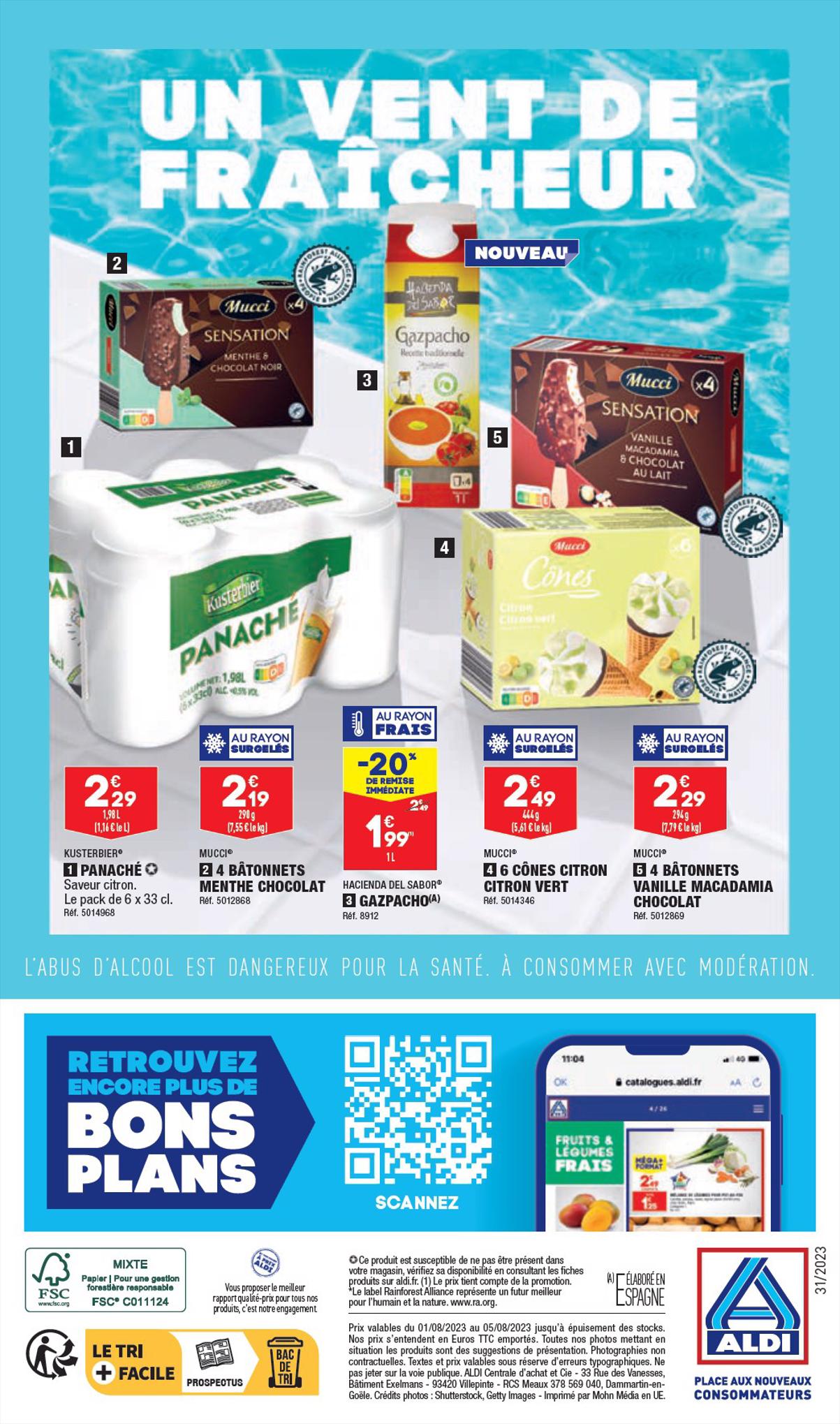 Catalogue ALDI 24 Juillet – 7 Août 2023 Page 30