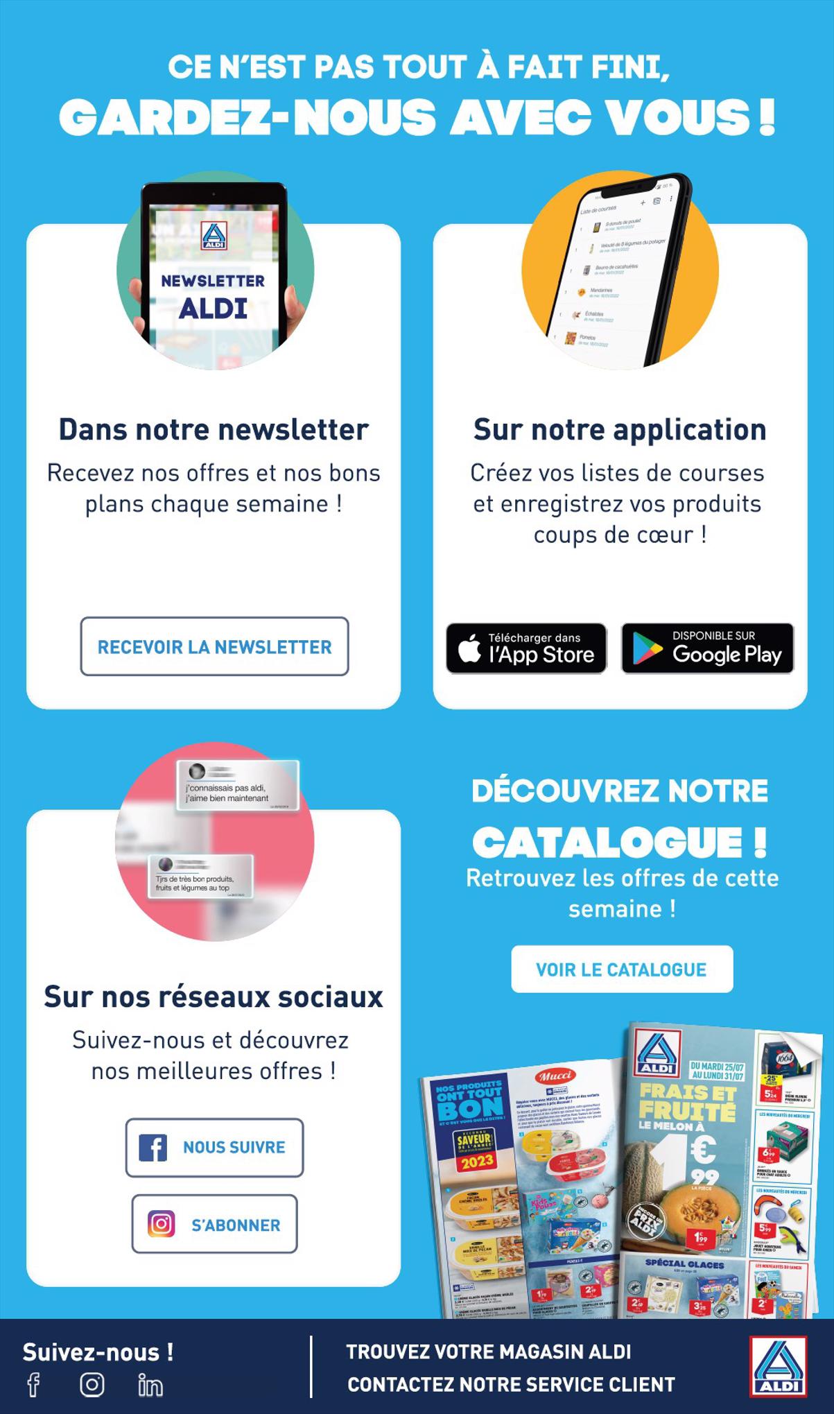 Catalogue ALDI 24 Juillet – 7 Août 2023 Page 31