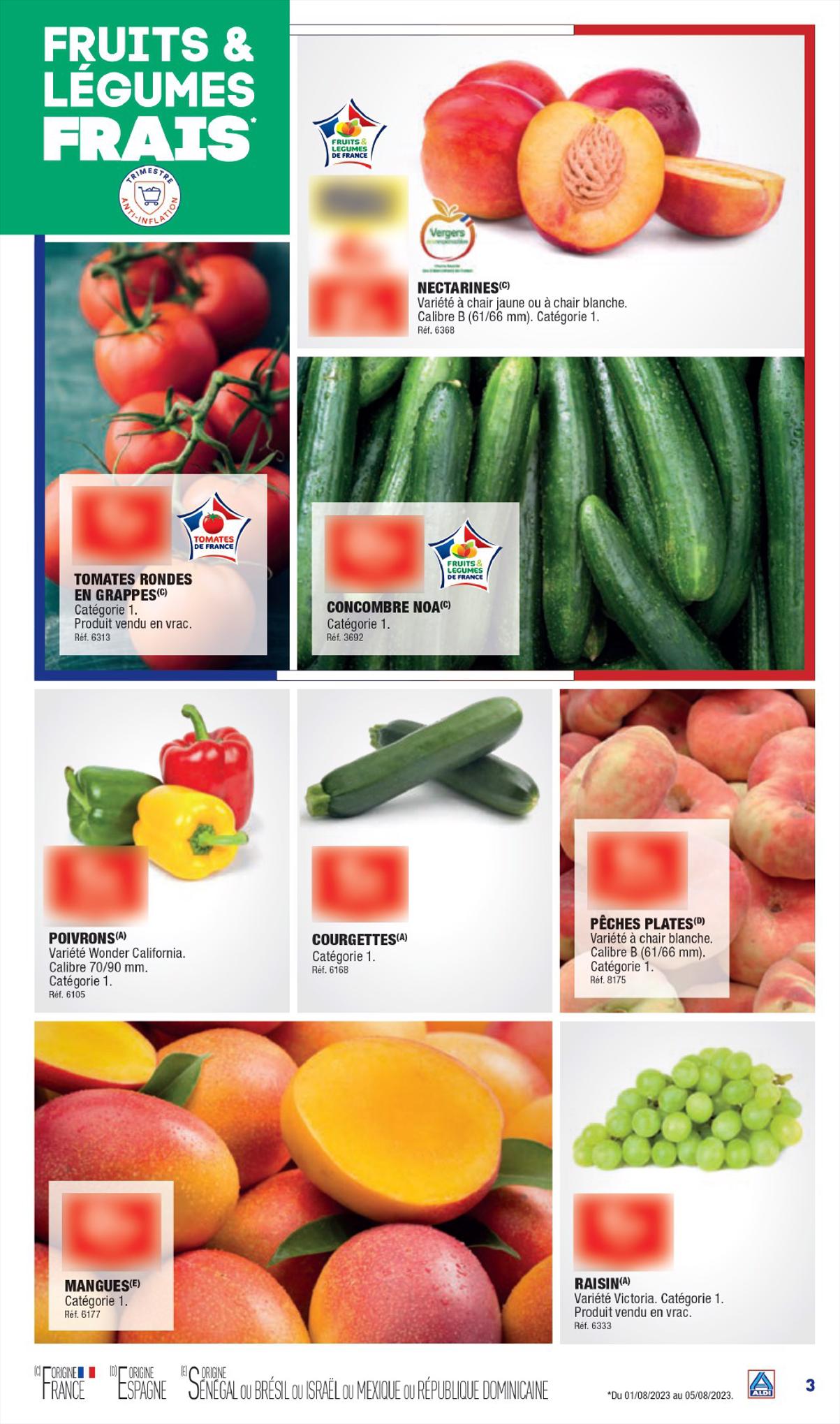 Catalogue ALDI 24 Juillet – 7 Août 2023 Page 5